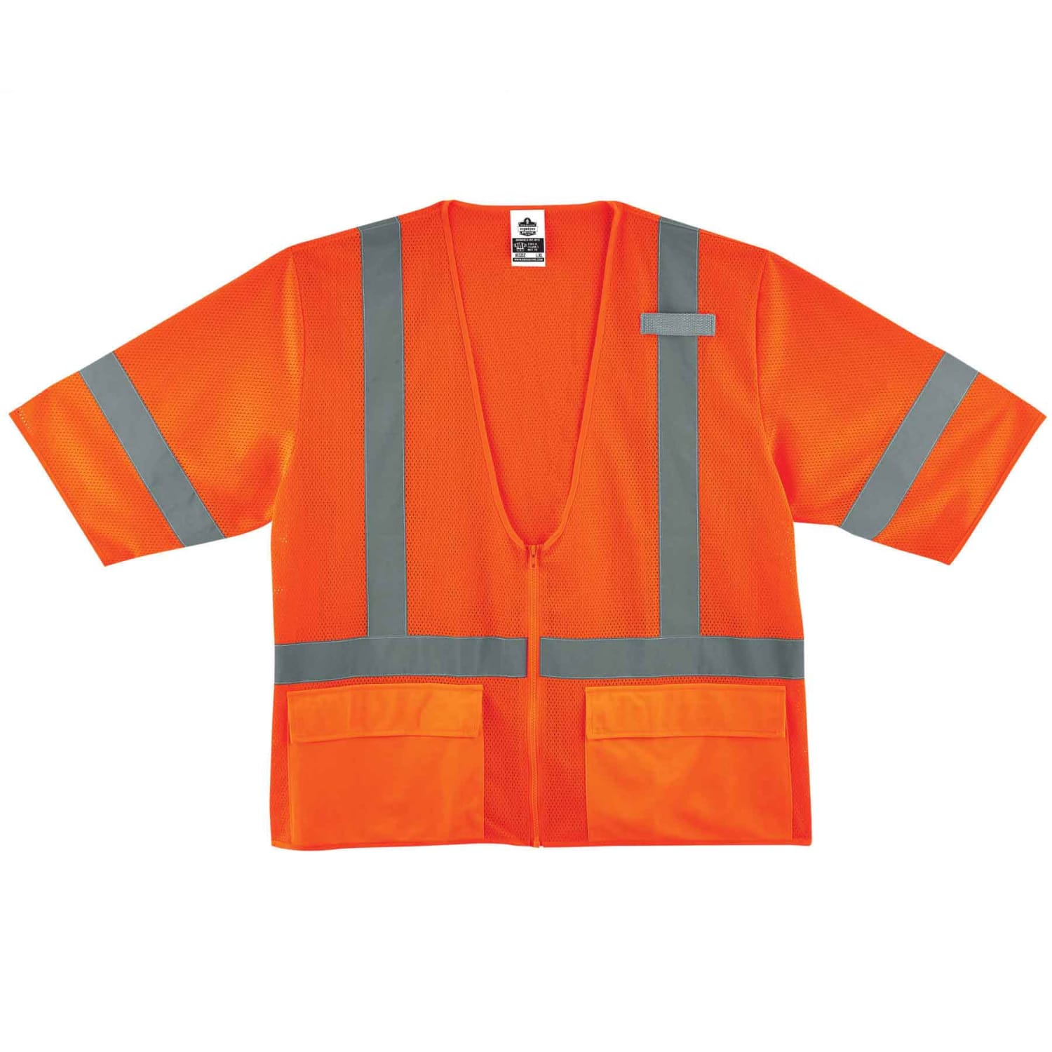 Ergodyne GloWear Safety Vest, Standard, Type-R Class 3, Small/Medium, Orange, 8320Z - Image 3