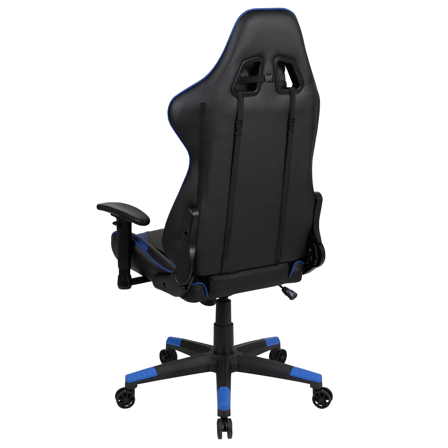 Flash Furniture X20 Ergonomic LeatherSoft High Back Racing Gaming Chair Blue PopularChairscom