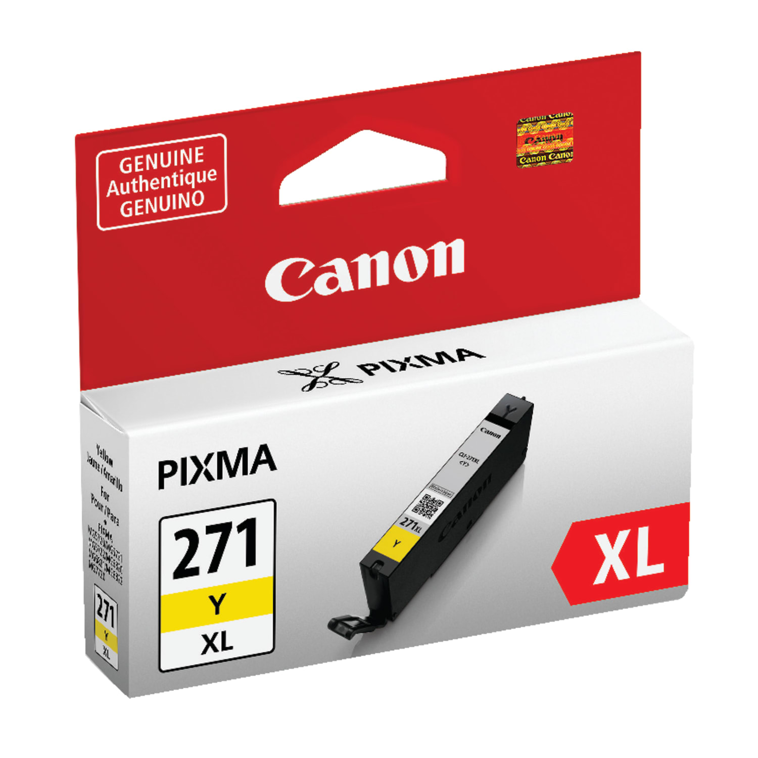 Canon CLI-271XL Yellow High-Yield Ink Tank, 0339C001 - Image 3
