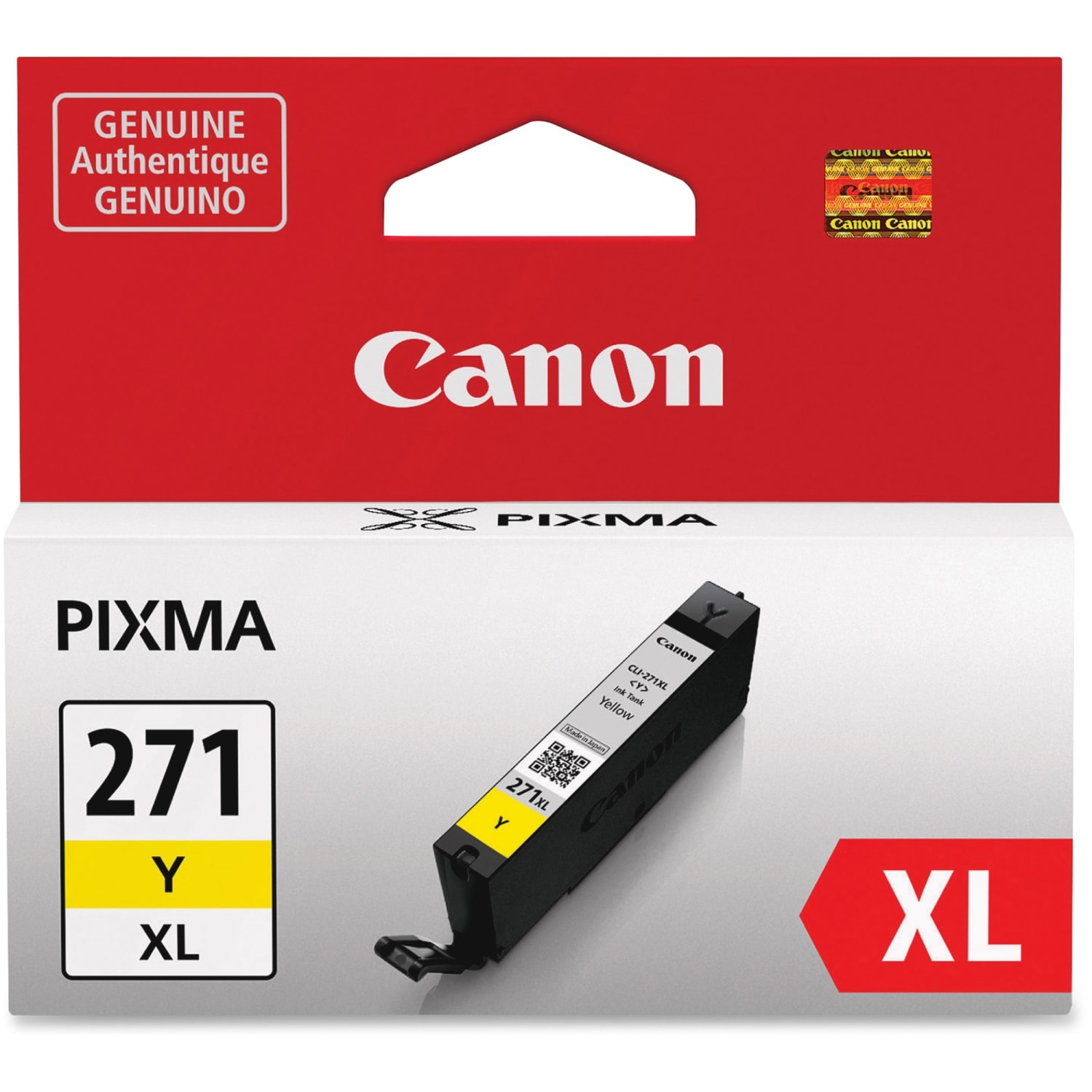 Canon CLI-271XL Yellow High-Yield Ink Tank, 0339C001 - Image 6
