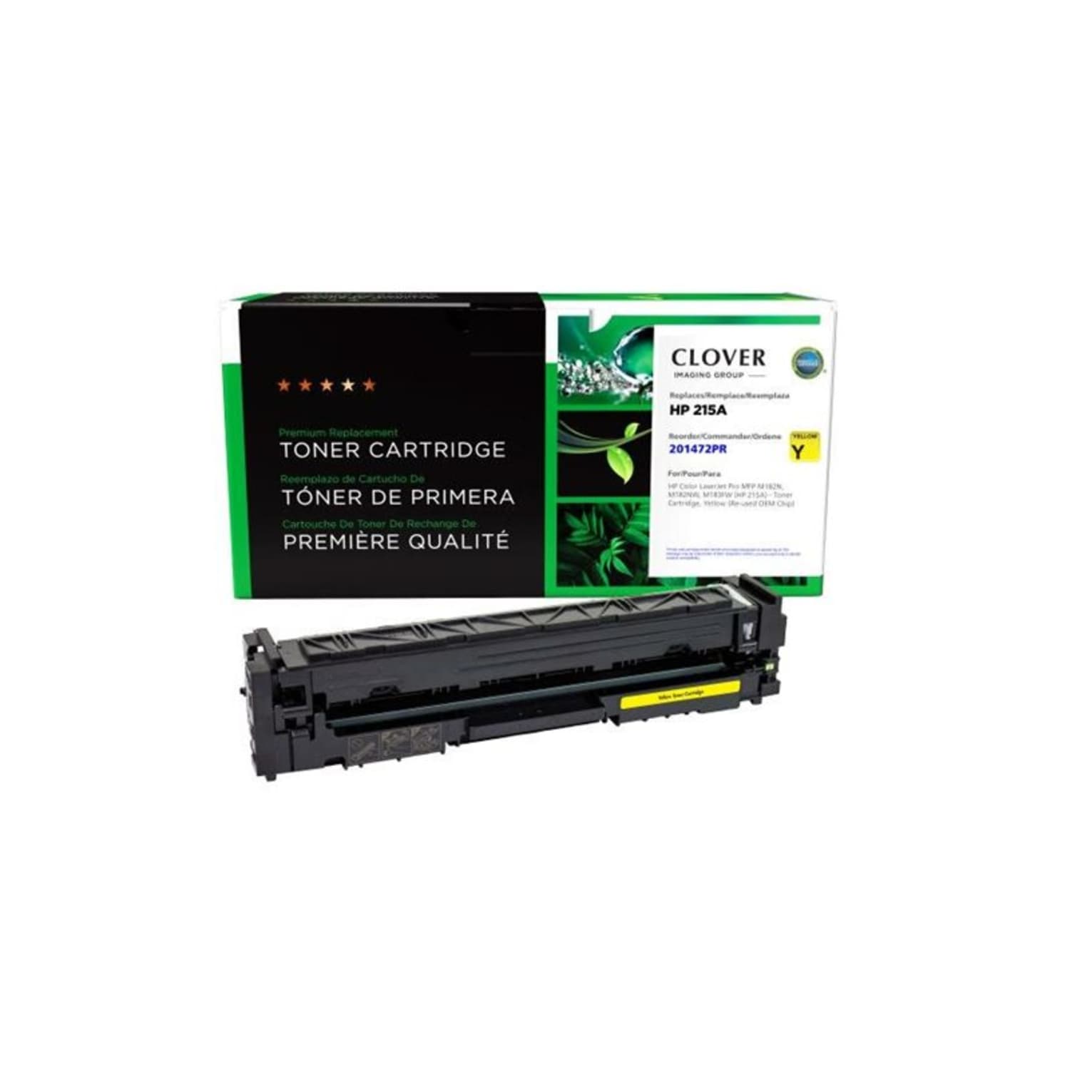 Office Depot Brand Remanufactured Yellow Toner Cartridge Replacement For HP 215A, W2312A - Image 3