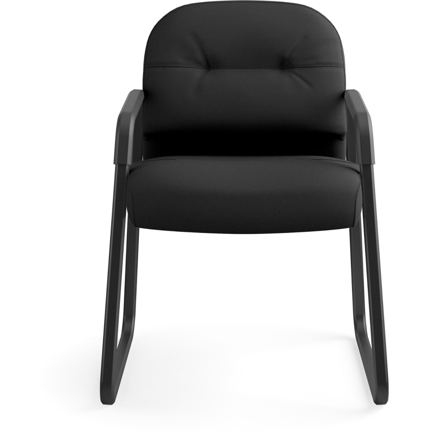 HON Pillow Soft Guest Chair With Fixed Arms, Black - Image 5
