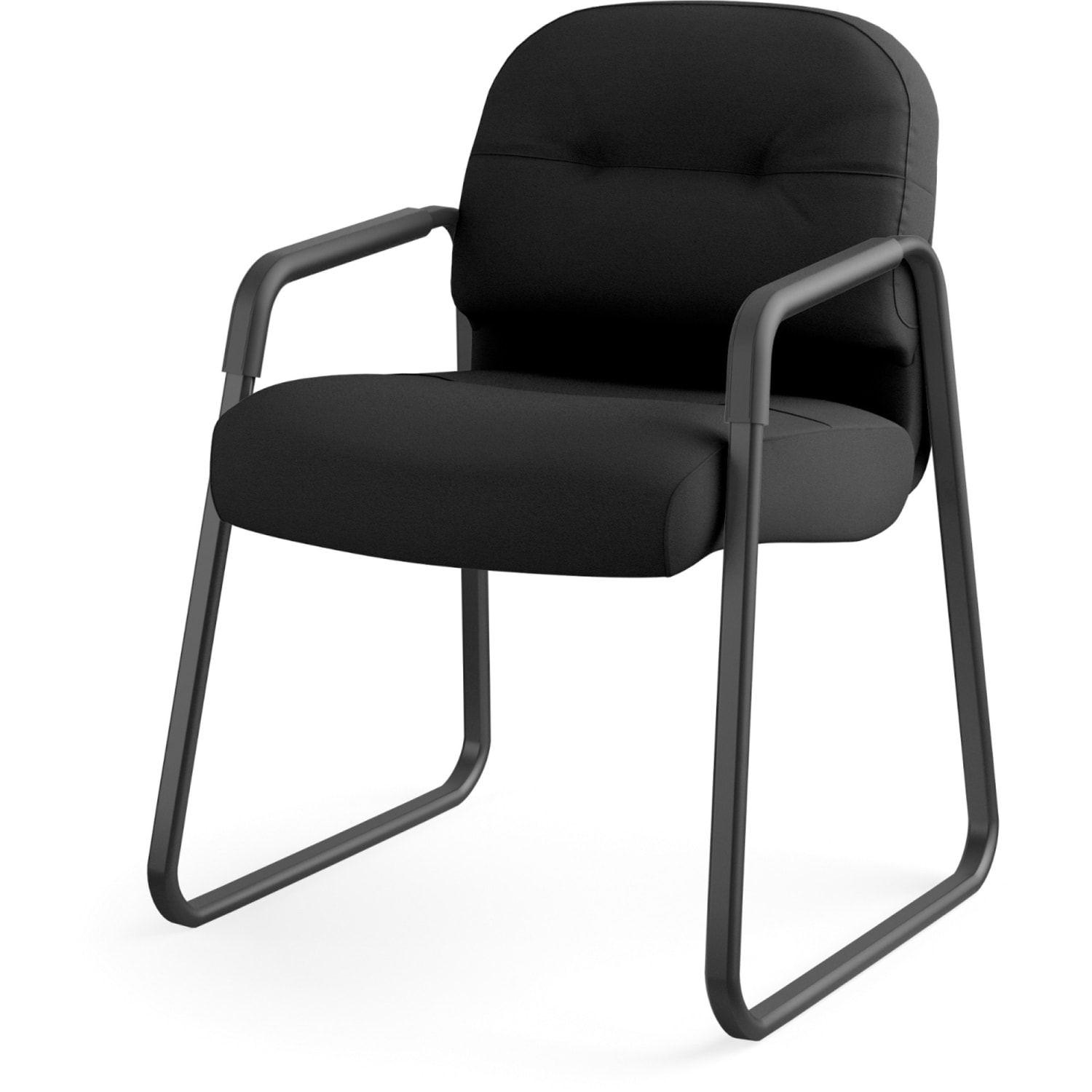 HON Pillow Soft Guest Chair With Fixed Arms Black PopularChairscom HON Pillow Soft Guest Chair With Fixed Arms Black PopularChairscom