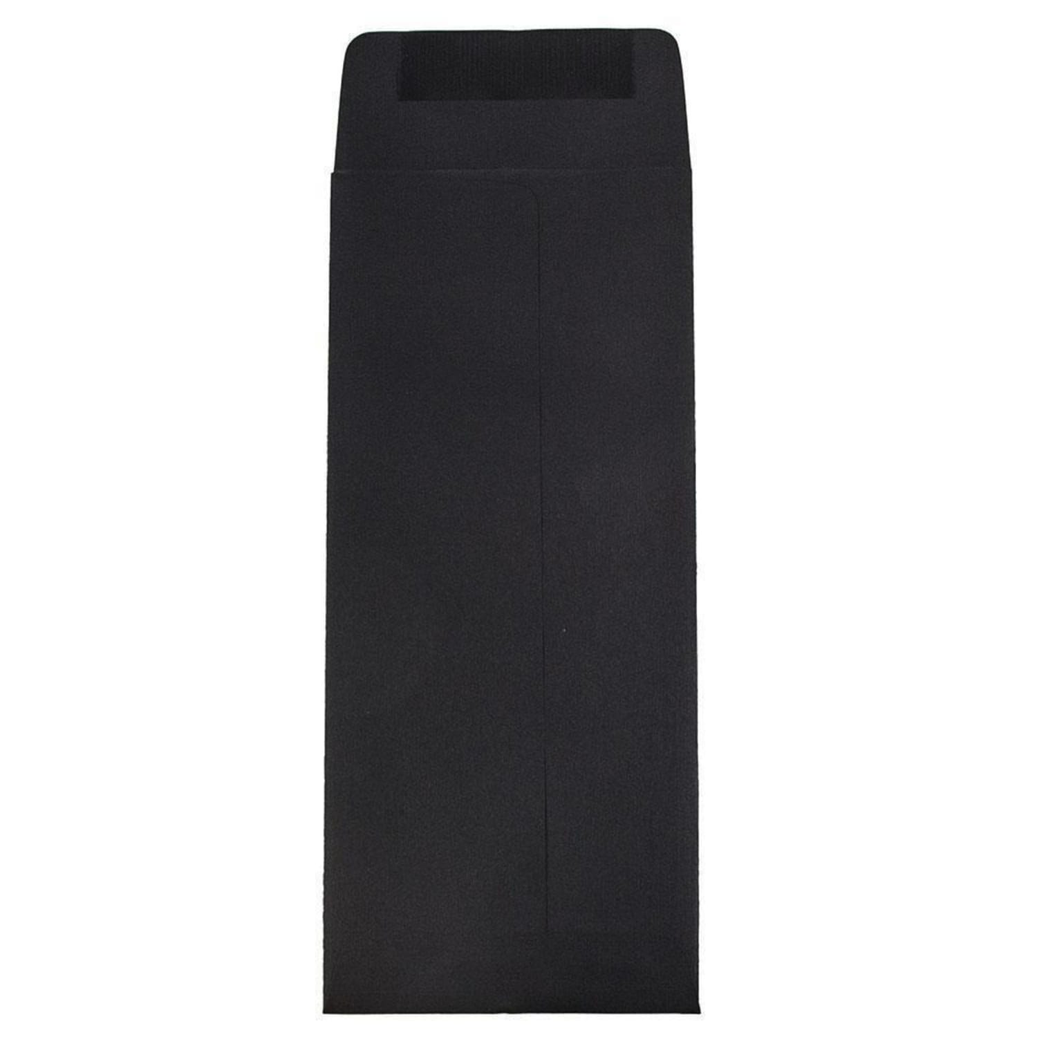 JAM Paper Policy Envelopes, #14, Gummed Seal, 30% Recycled, Black, Pack Of 25 - Image 3