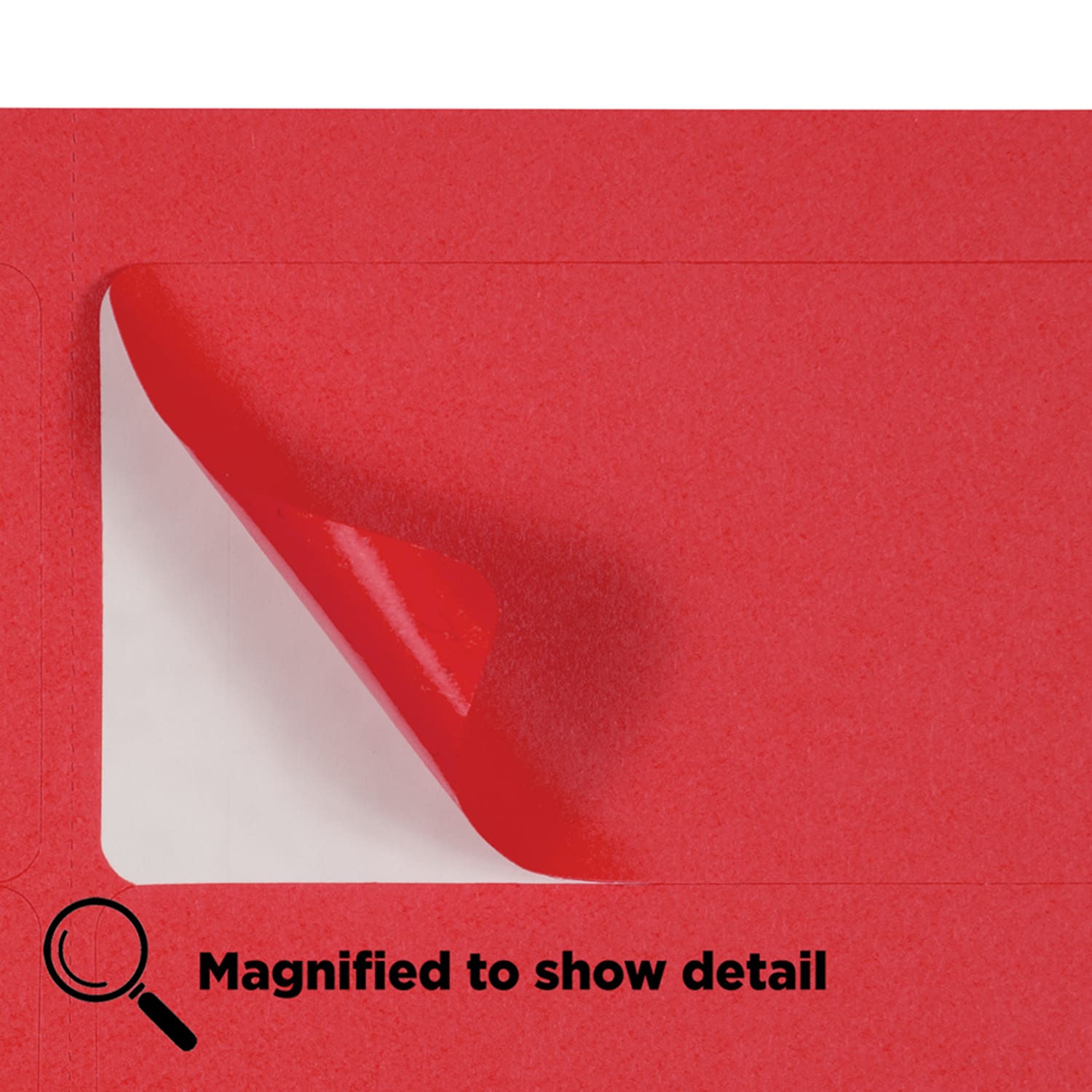 JAM Paper Mailing Address Labels, Rectangle, 2in x 4in, Red, Pack Of 120 - Image 5
