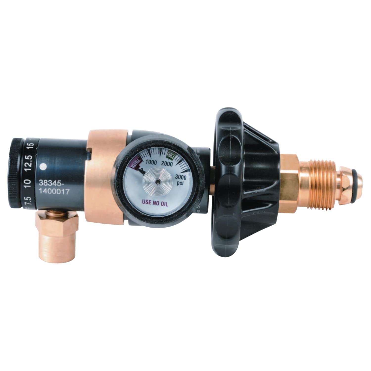 Western Enterprises CGA-580 3,000 psi CO2/Argon Regulator - Image 3