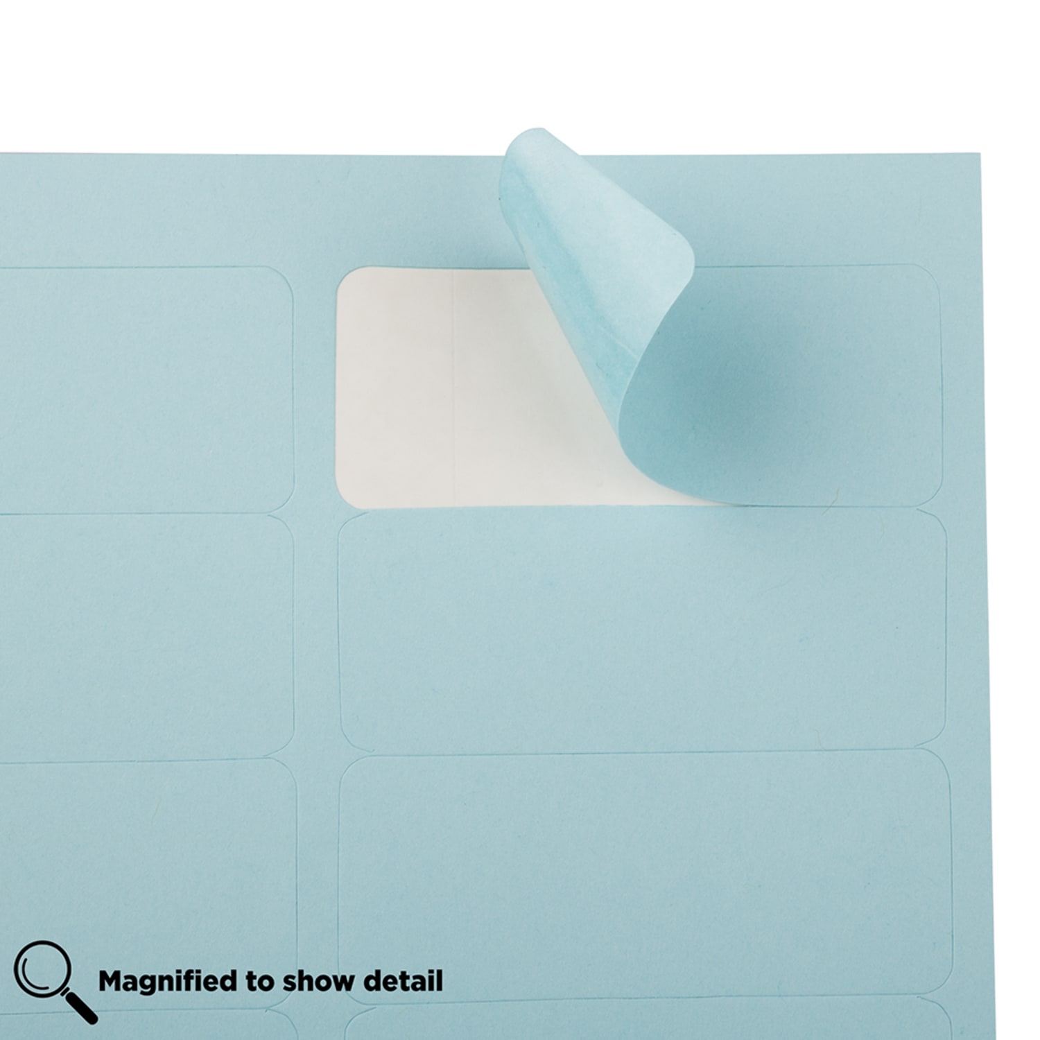 JAM Paper Mailing Address Labels, Rectangle, 2 5/8in x 1in, Baby Blue, Pack Of 120 - Image 5