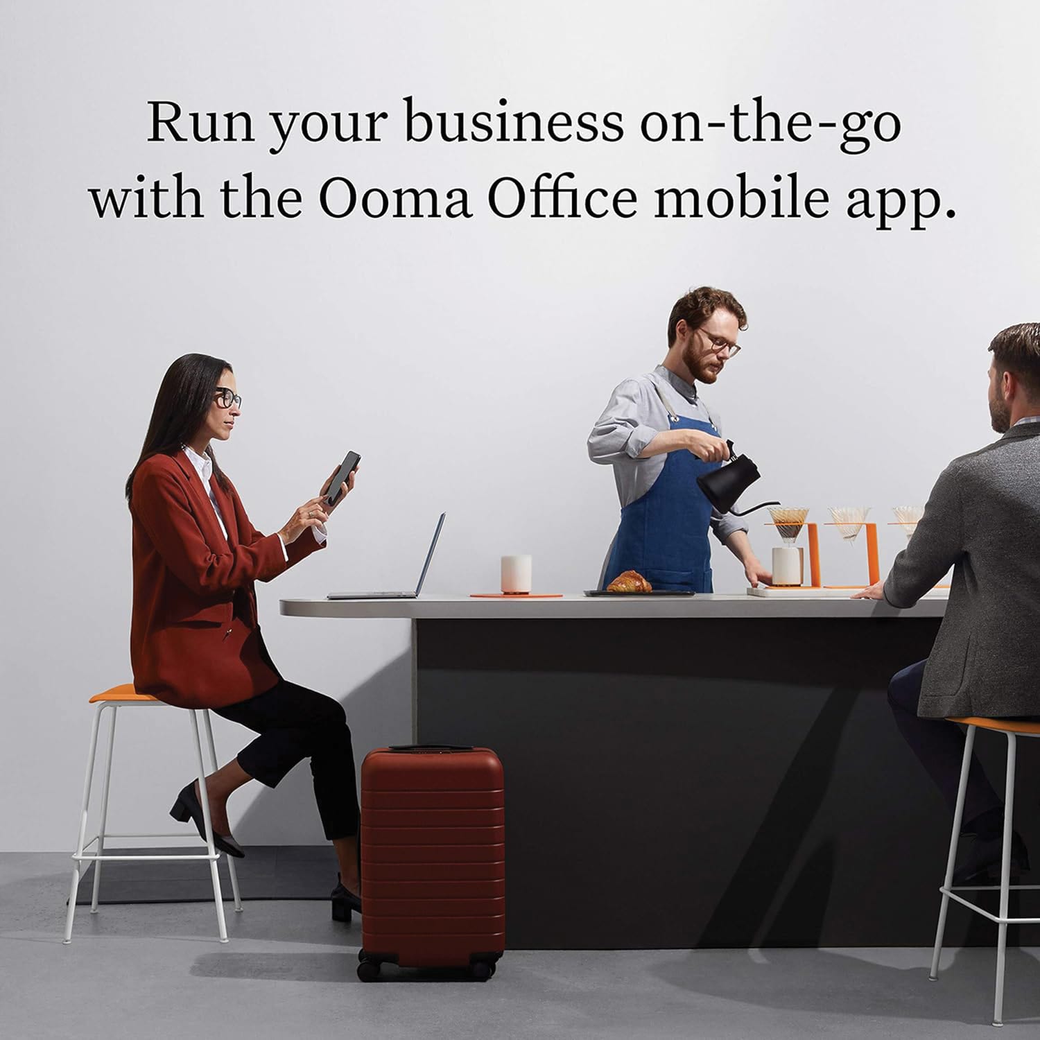 Ooma Yealink T34W Wi-Fi IP Phone - Image 6