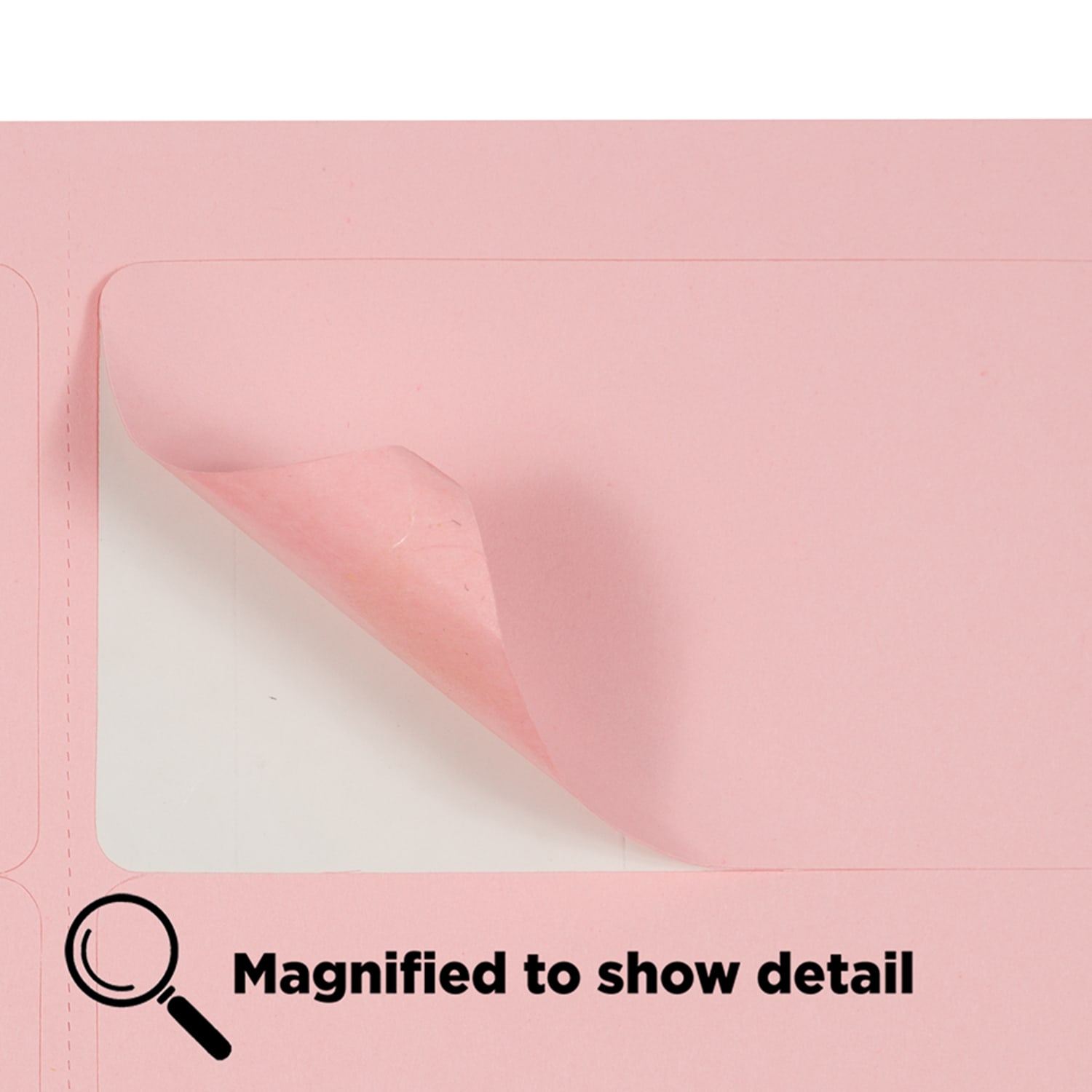 JAM Paper Mailing Address Labels, Rectangle, 2in x 4in, Baby Pink, Pack Of 120 - Image 5