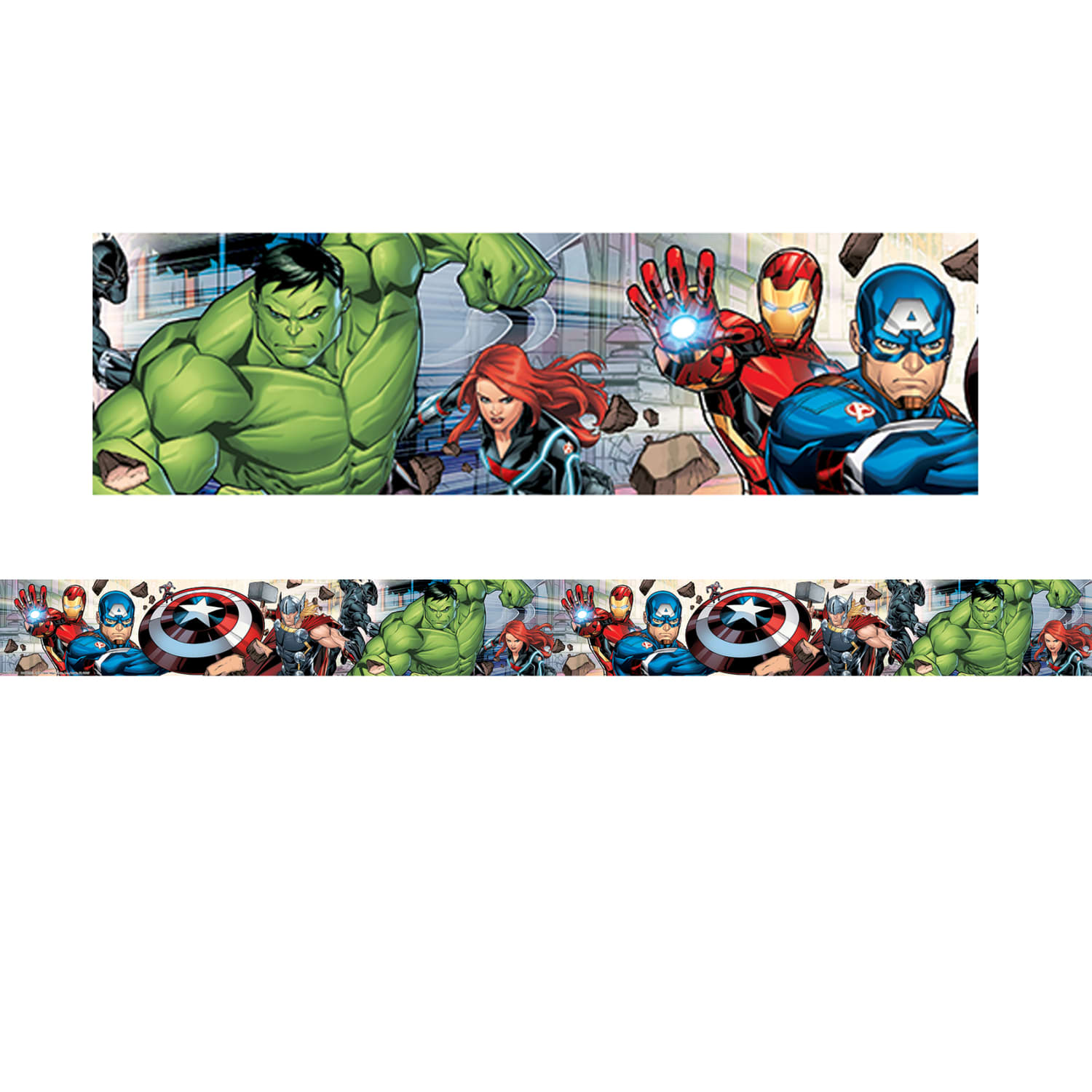 Eureka Extra Wide Die Cut Deco Trim Packs, 37' x 3-1/4in, Marvel, Set Of 3 Packs - Image 3