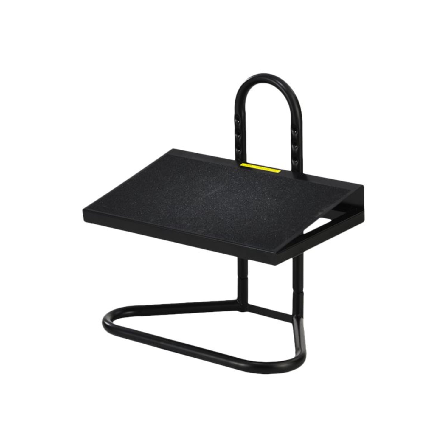 Safco Ergonomic Industrial Footrest 5 12in 15inH x 20inW x 12inD Black PopularChairscom