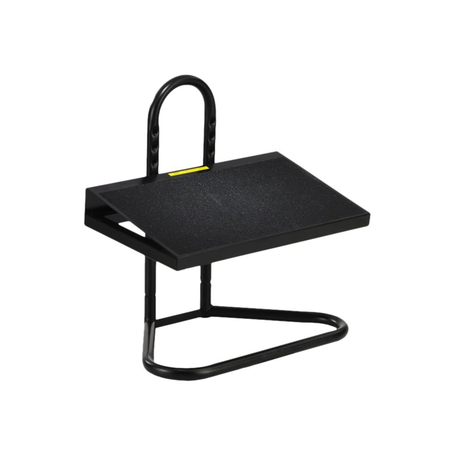 Safco Ergonomic Industrial Footrest, 5 1/2in-15inH x 20inW x 12inD, Black - Image 4