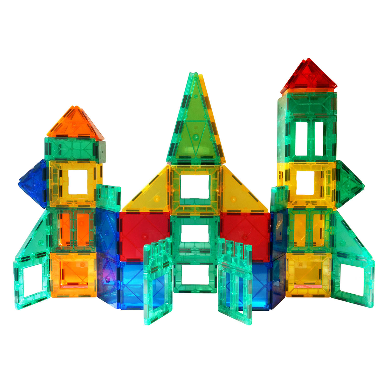 Tytan Toys STEM Education Magnetic Learning Tiles Set, Set Of 60 Pieces - Image 5