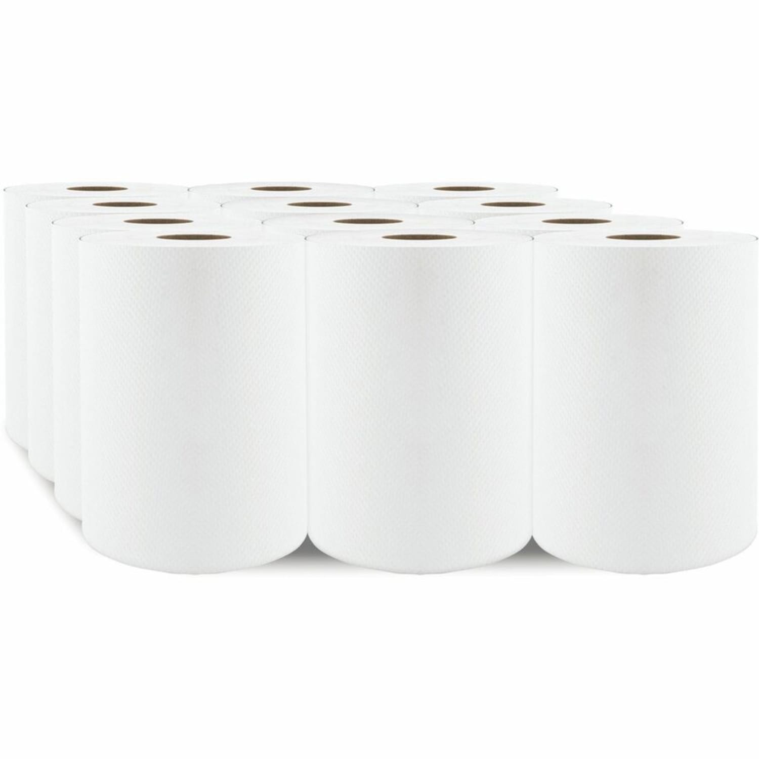 Cascades PRO Select Roll Paper Towel, 1-Ply, White, 350feet, 12 rolls/pack, Recyled,Certified - 1 Ply - 7.87in Width - 5.30in Roll Diameter - 1.88in Core - White - 12 / Pack - Image 4