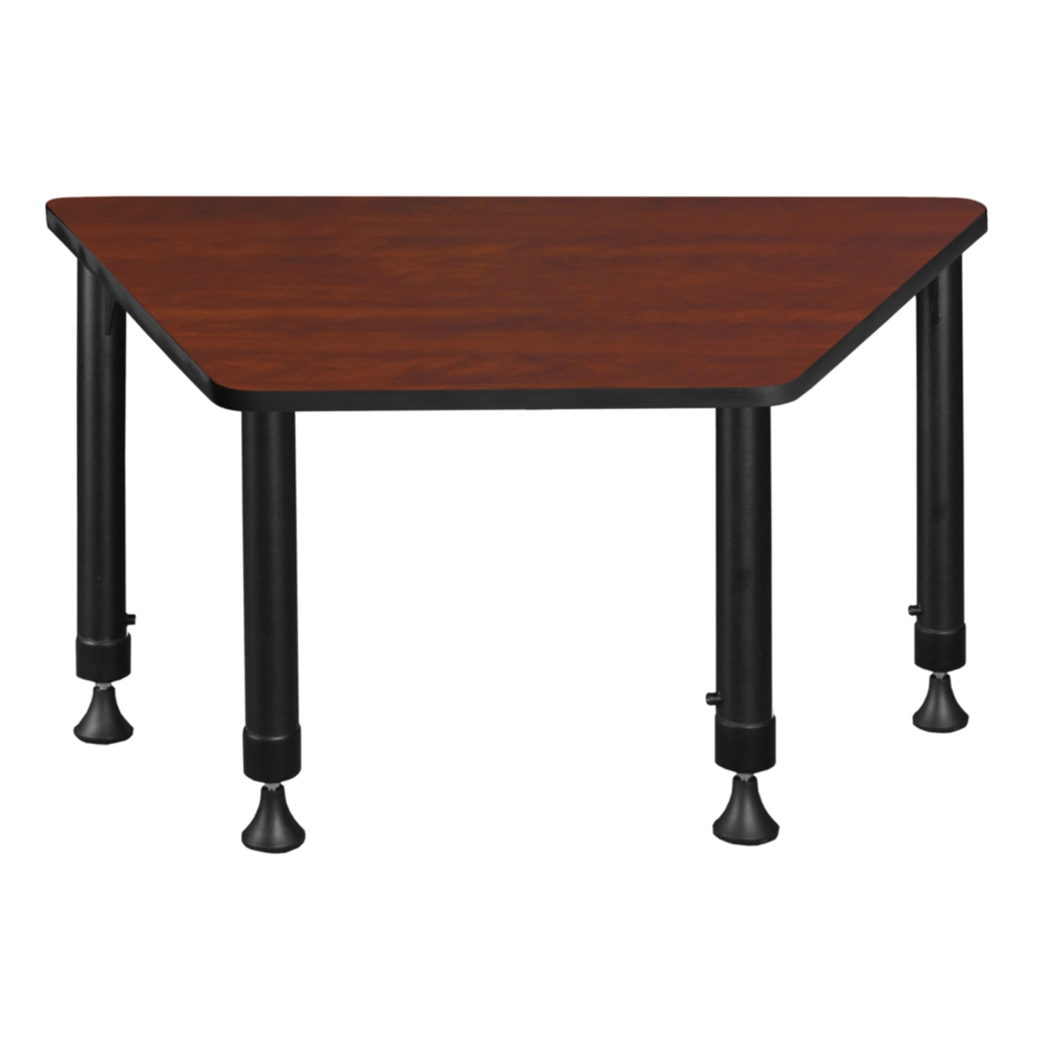 Regency 36inW Trapezoidal Adjustable Height Student Desk, Cherry - Image 6
