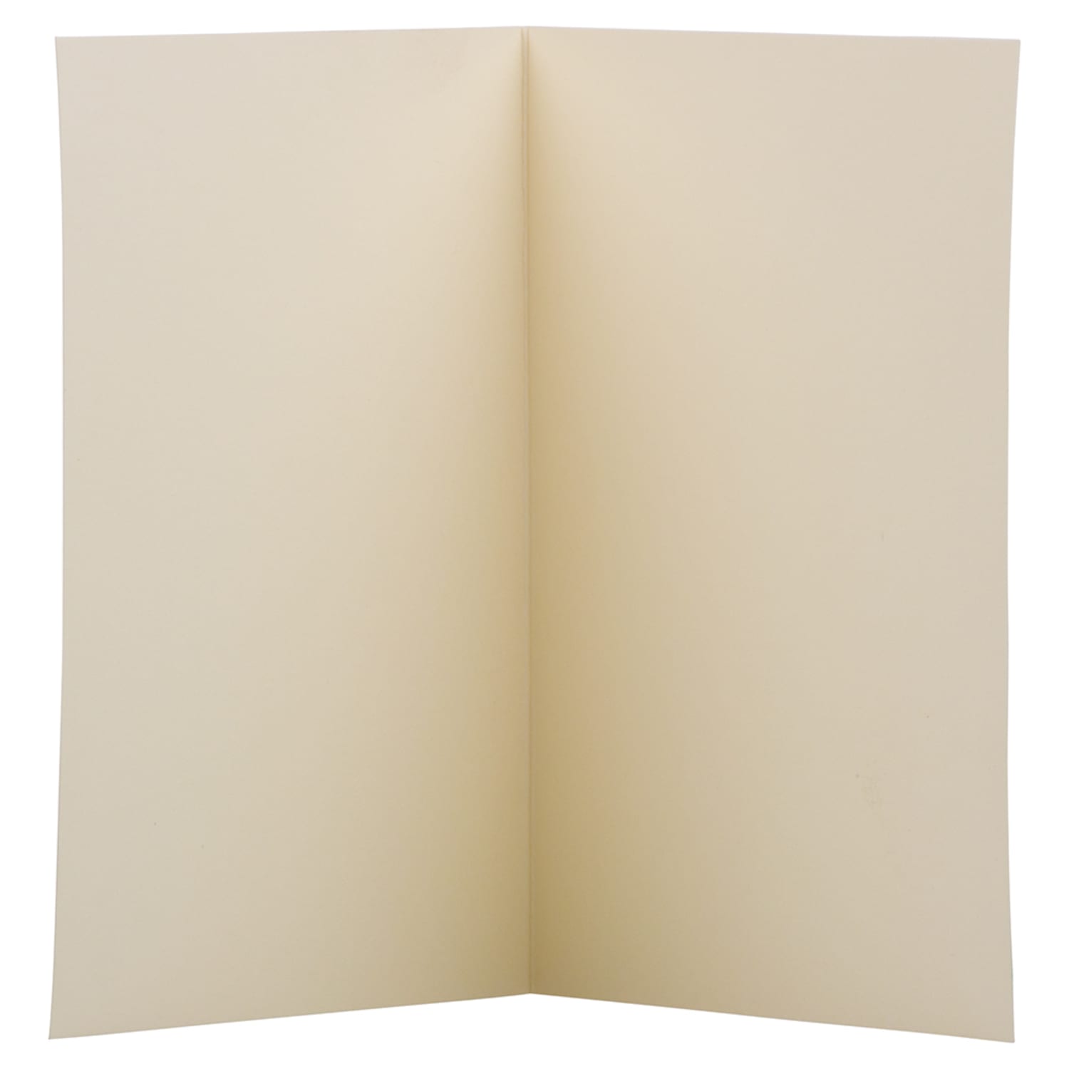 JAM Paper Strathmore Fold-Over Cards, 4 Bar, 3 1/2in x 4 7/8in, Ivory, Pack Of 25 - Image 4