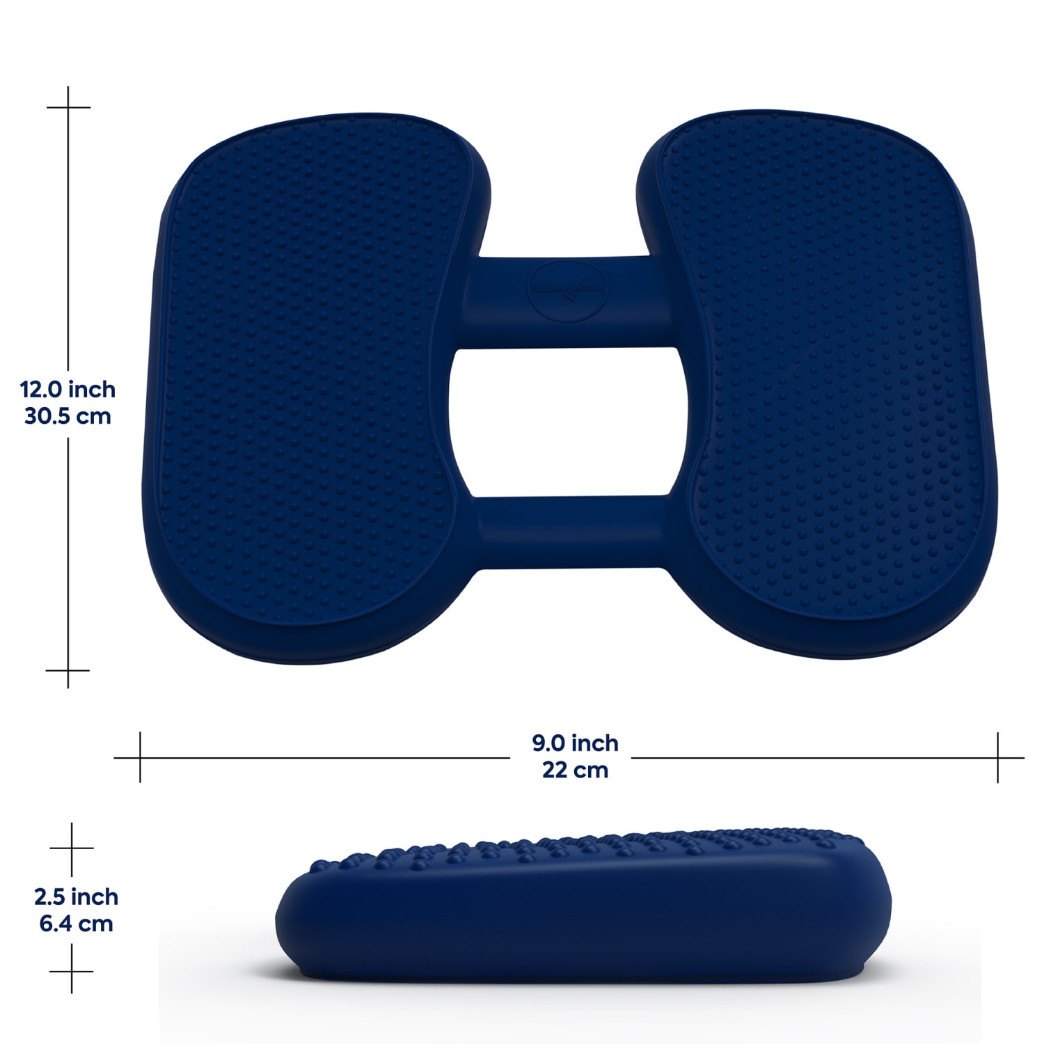 Bouncyband Wiggle Feet Sensory Cushion 1318in x 234in Blue PopularChairscom Bouncyband Wiggle Feet Sensory Cushion 13 18in x 2 34in Blue PopularChairscom