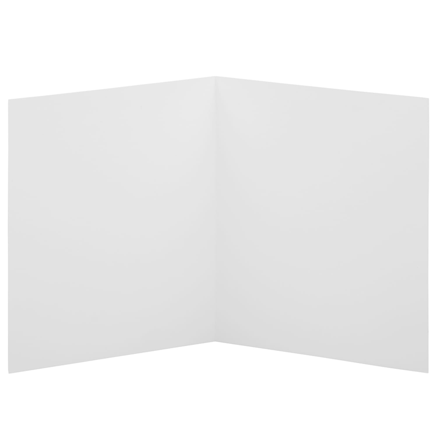 JAM Paper Strathmore Fold-Over Cards, With Panel, 4 3/8in x 5 7/16in, Bright White, Pack Of 25 - Image 4