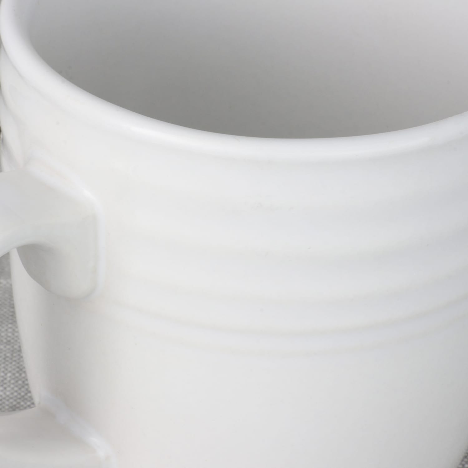Gibson Plaza Cafe Mugs, 15 Oz, White, Set Of 8 Mugs - Image 5