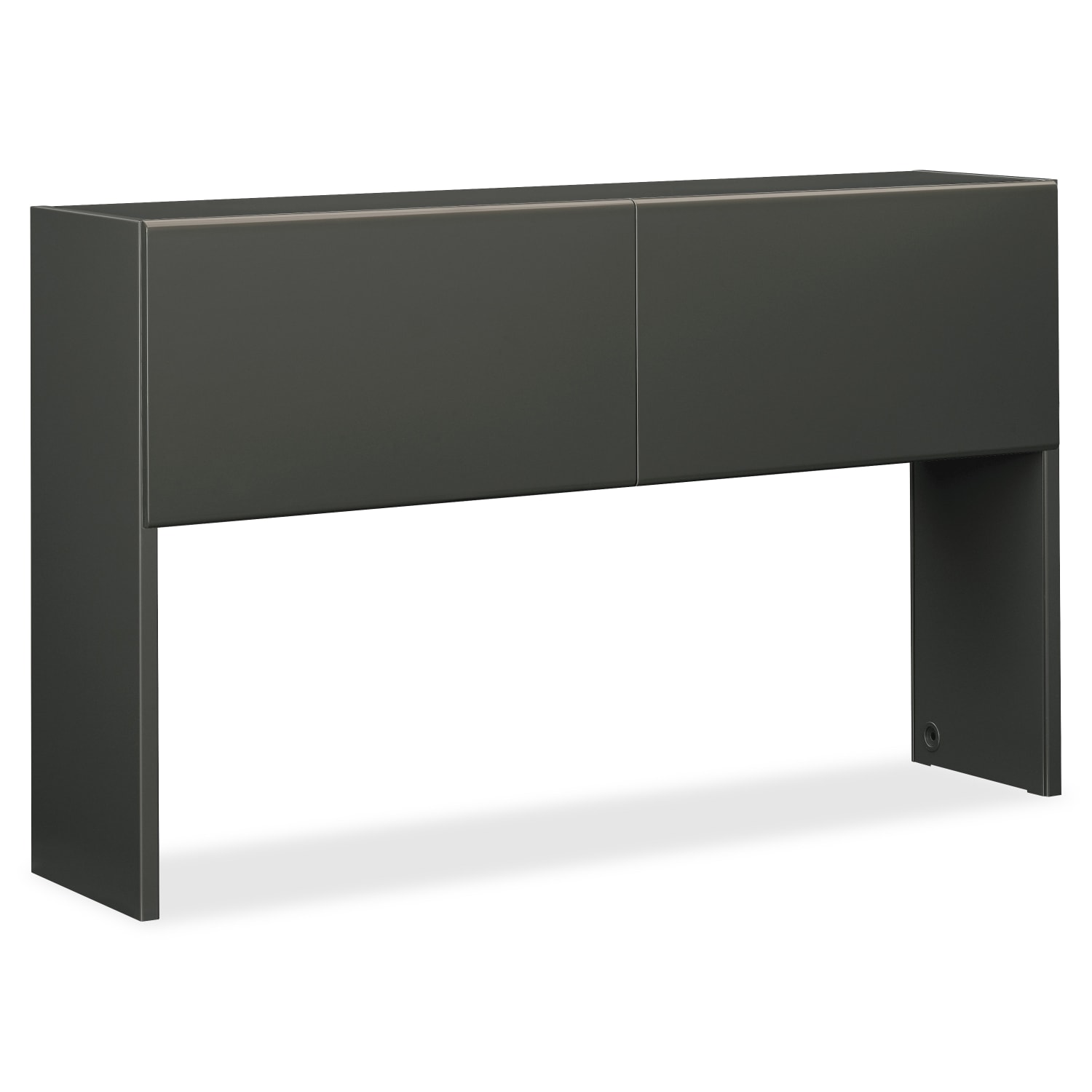 HON 38000 Series Stack-On Steel Hutch, 60inW, Charcoal - Image 5