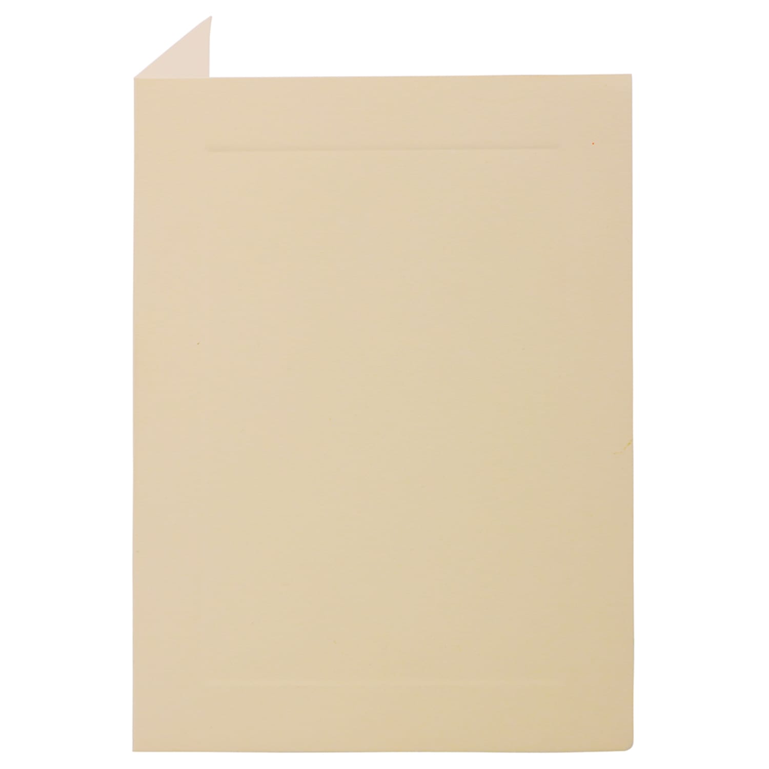 JAM Paper Fold-Over Cards, With Panel, A6, 4 5/8in x 6 1/4in, Strathmore Ivory, Pack Of 25 - Image 5