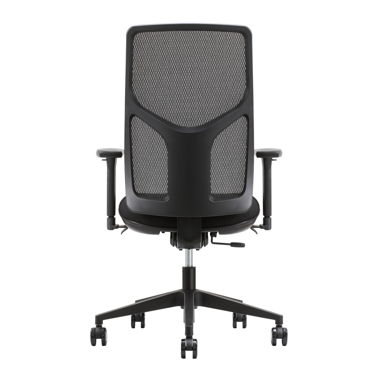 WorkPro 4000 Series Multifunction Ergonomic Mesh/Fabric High-Back Executive Office Chair, Black/Black, BIFMA Compliant - Image 5