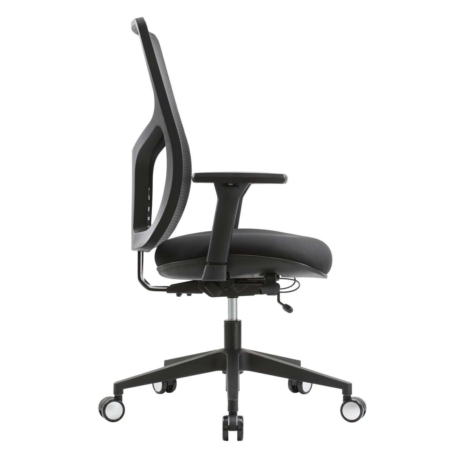 WorkPro 4000 Series Multifunction Ergonomic MeshFabric High Back Executive Office Chair BlackBlack BIFMA Compliant PopularChairscom