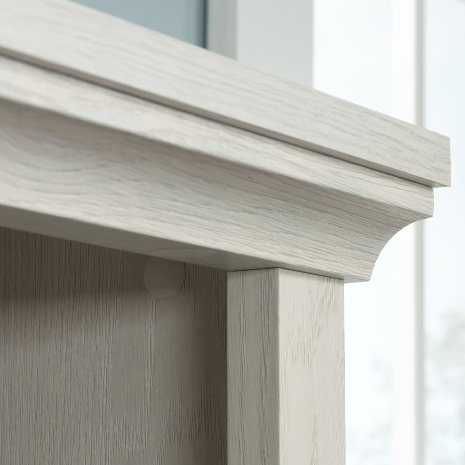 Sauder Select 70inH 5-Shelf Bookcase, Glacier Oak - Image 6