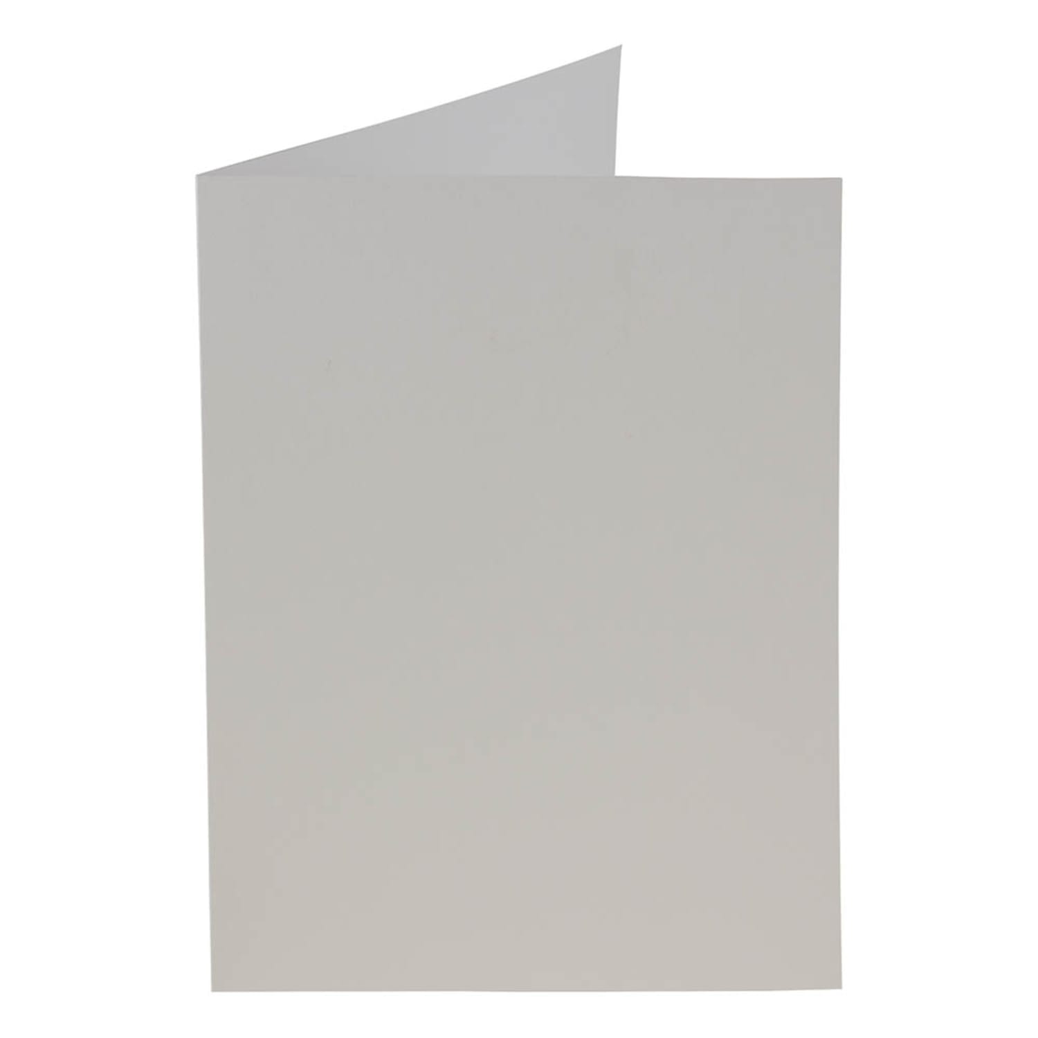 JAM Paper Strathmore Fold-Over Cards, With Panel, 5in x 6 5/8in, Bright White, Pack Of 25 - Image 4