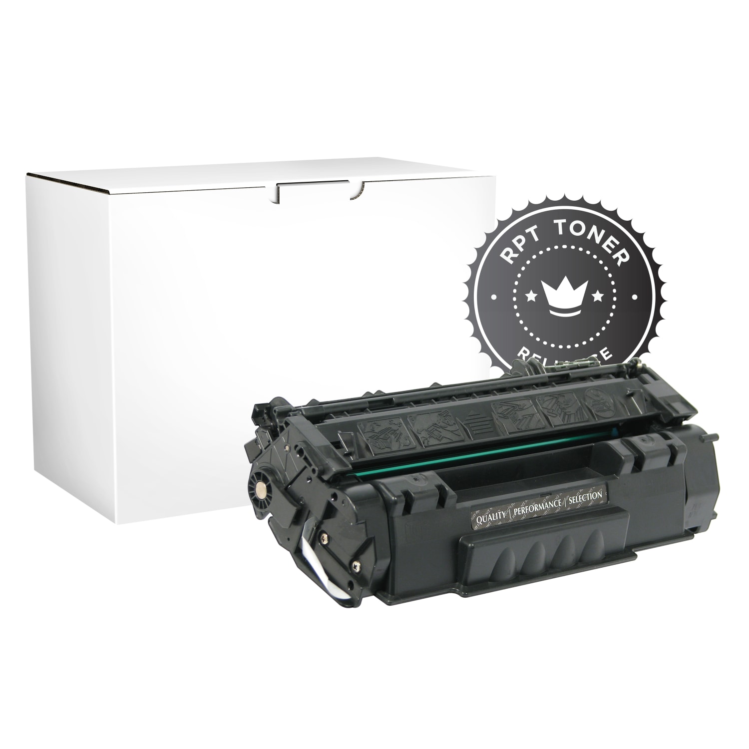 RPT Toner Remanufactured Black Toner Cartridge Replacement For HP 53A, Q7553A, RPT200094 - Image 3