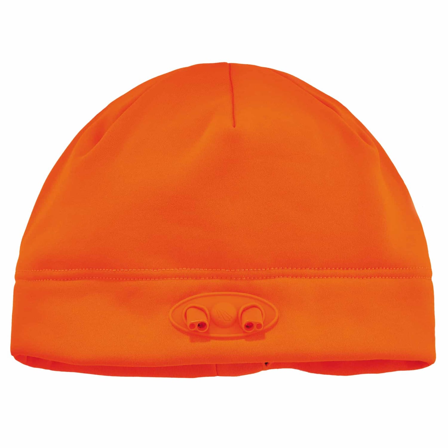 Ergodyne N-Ferno 6804 LED Light Fleece Skull Cap Beanie Hat, Orange - Image 4