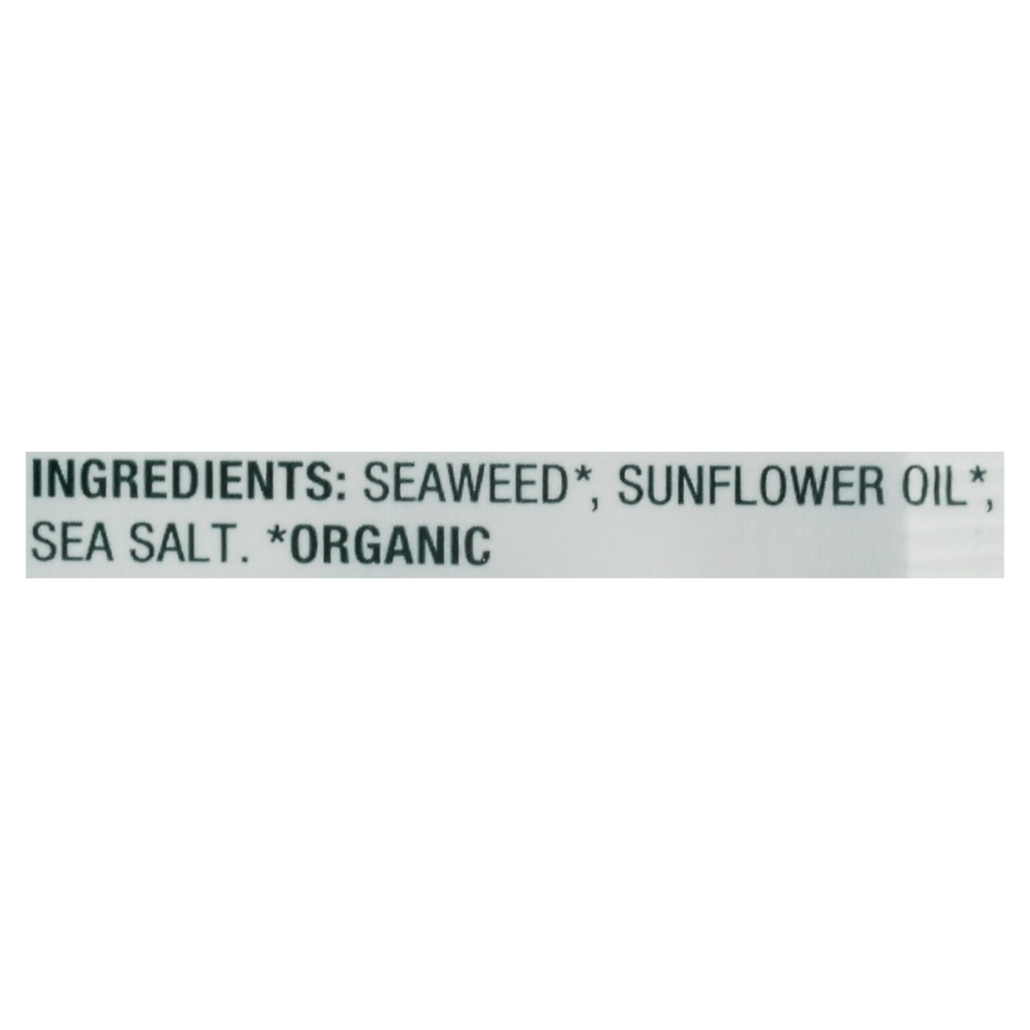 Gimme Roasted Organic Seaweed Snacks, Sea Salt, 0.17 Oz, Total Qty 48 - Image 3