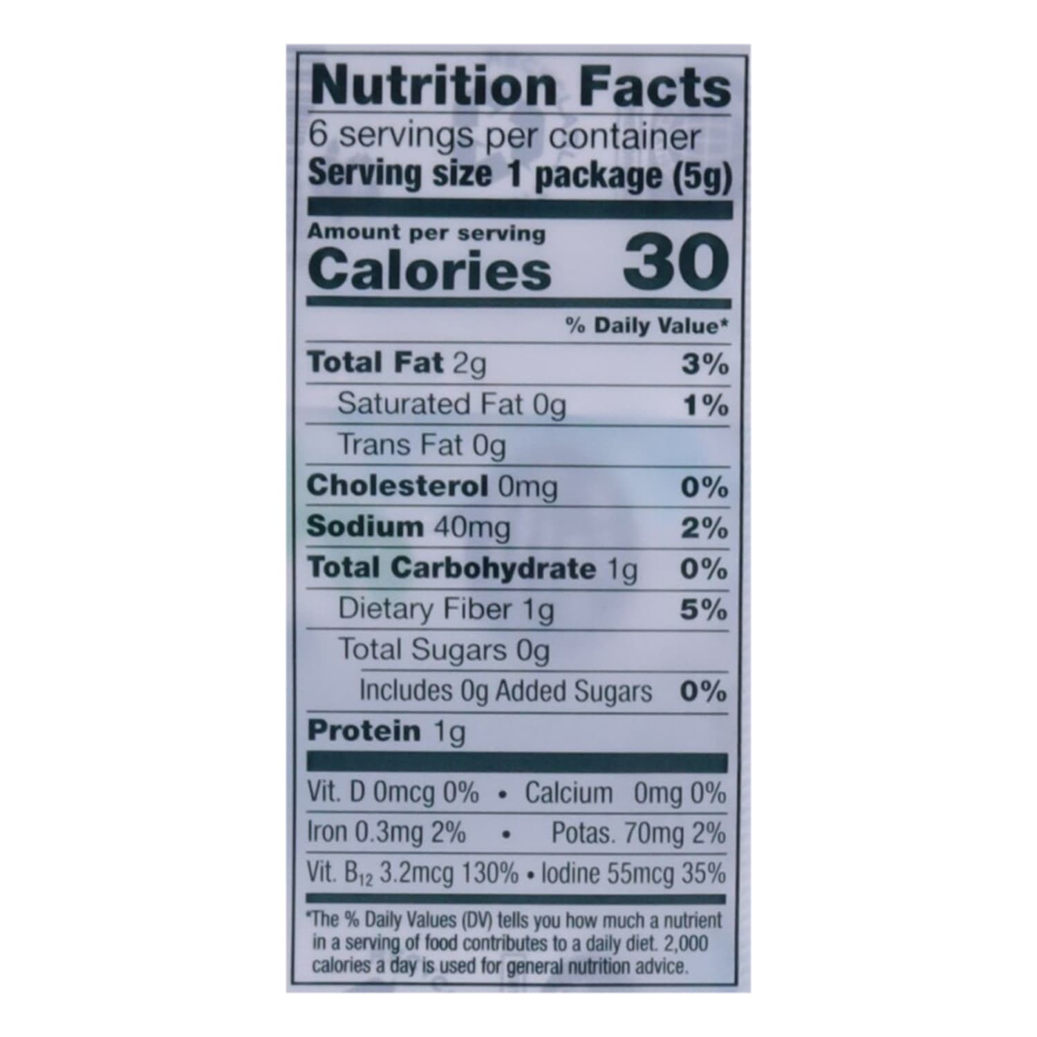 Gimme Roasted Organic Seaweed Snacks, Sea Salt, 0.17 Oz, Total Qty 48 - Image 4