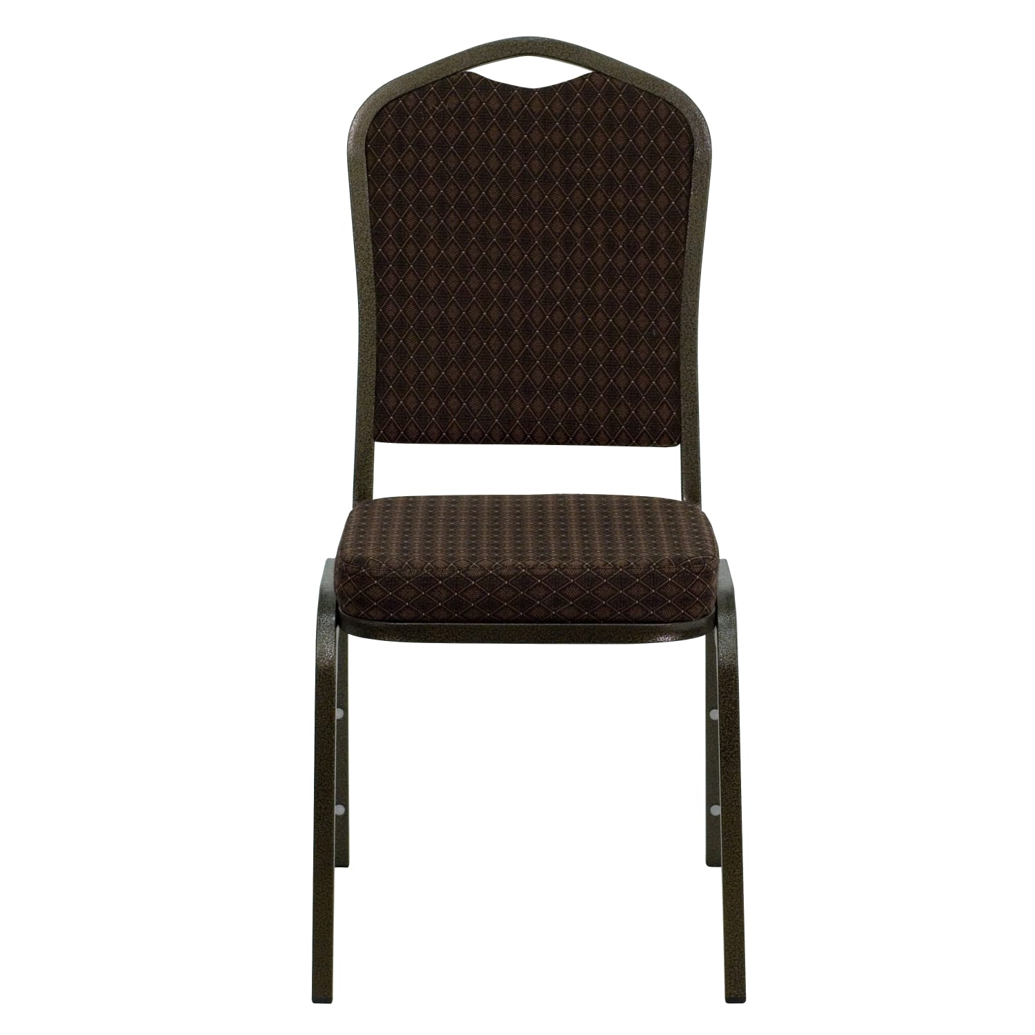 Flash Furniture HERCULES Series Crown Back Stacking Banquet Chair, Brown Patterned/Goldvein - Image 11