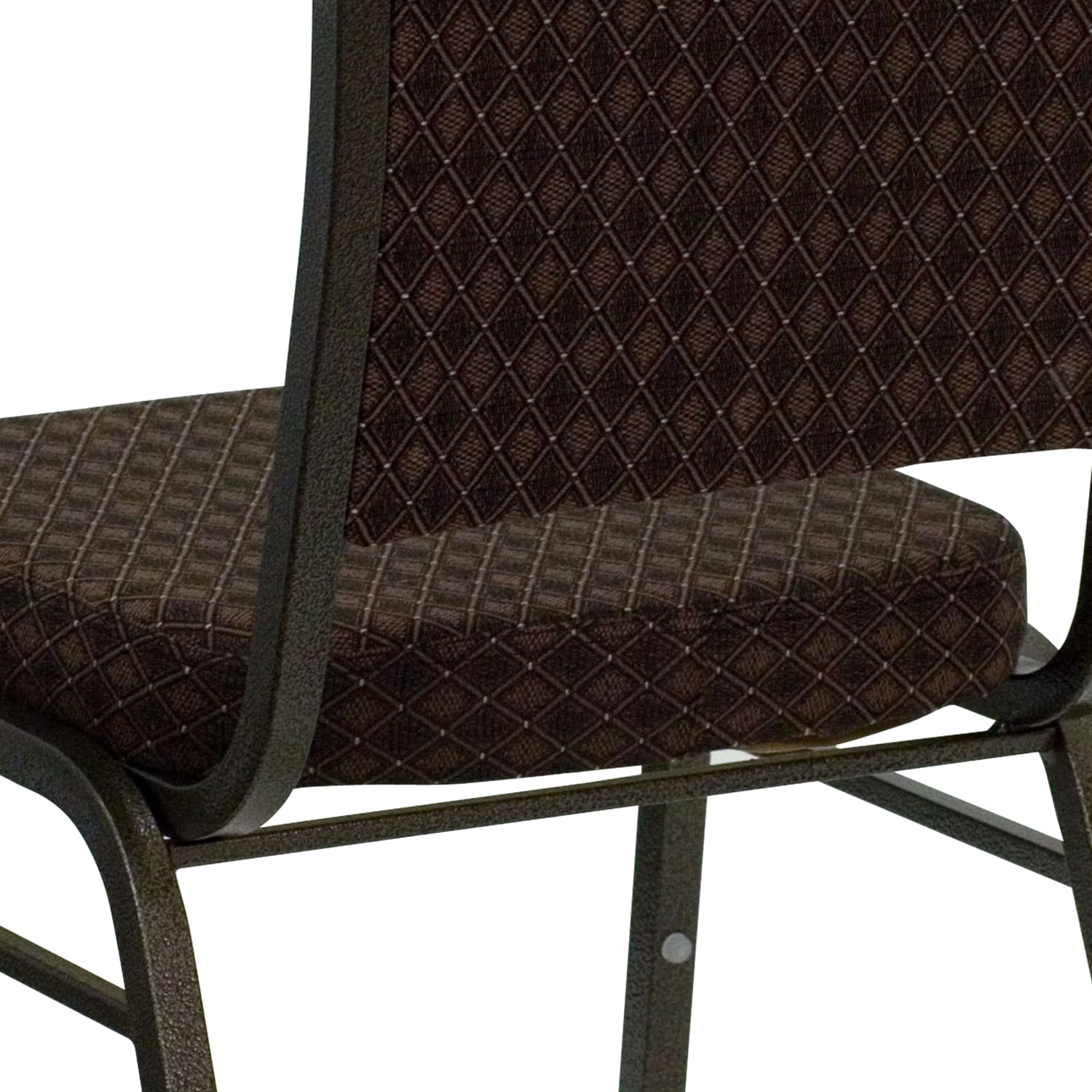 Flash Furniture HERCULES Series Crown Back Stacking Banquet Chair, Brown Patterned/Goldvein - Image 12