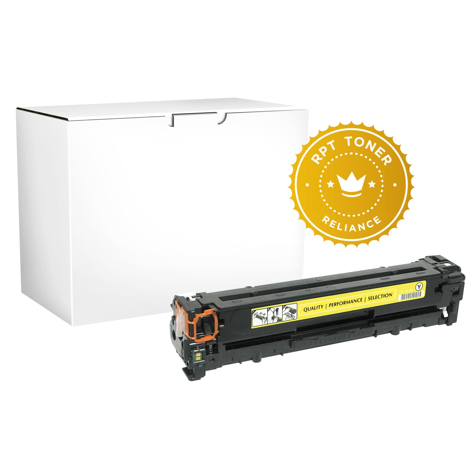 RPT Toner Remanufactured Yellow Toner Cartridge Replacement For HP 125A, CB542A, RPT200124 - Image 3