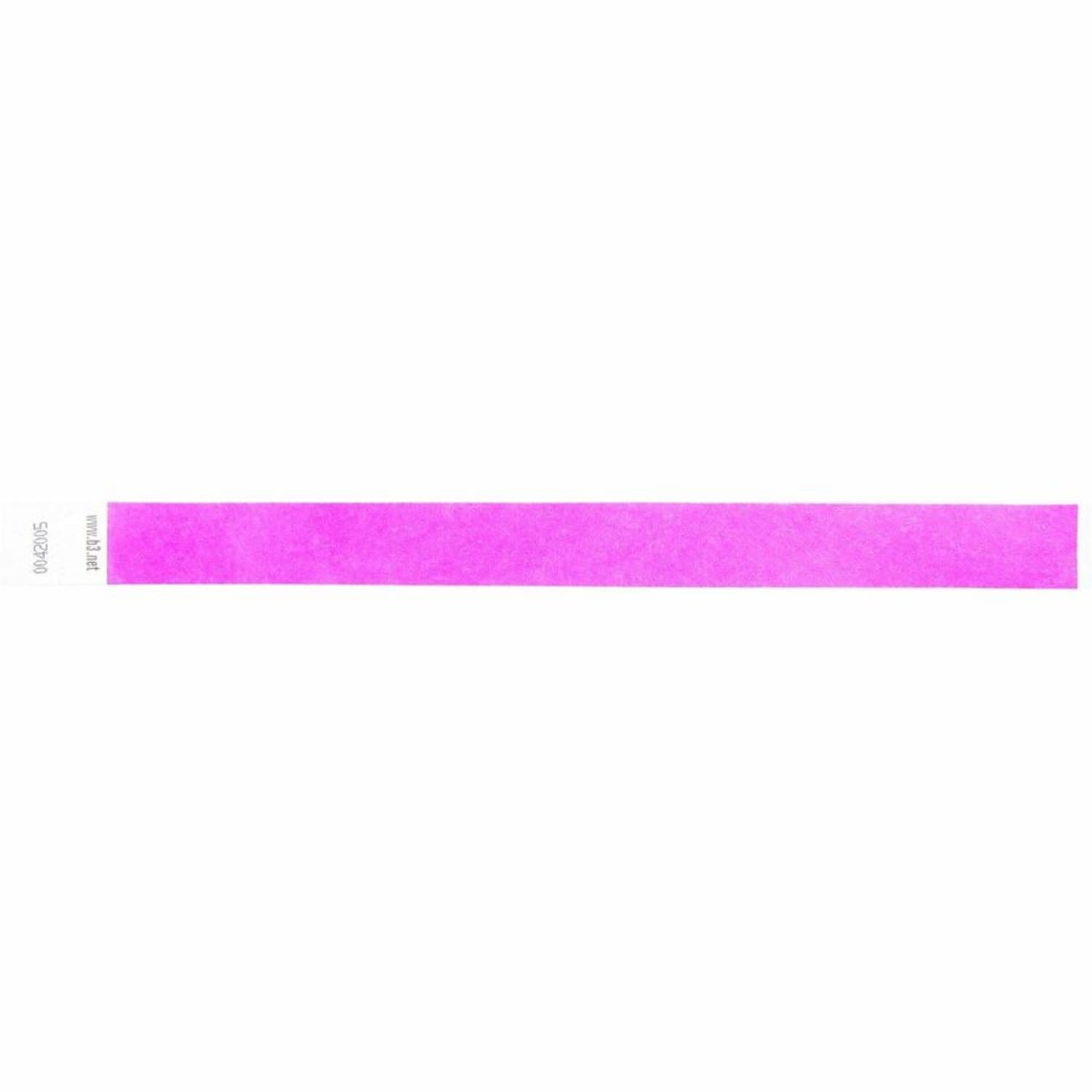 Sicurix Standard Dupont Tyvek Security Wristbands, 10in x 13/16in, Purple, Pack Of 100 - Image 5
