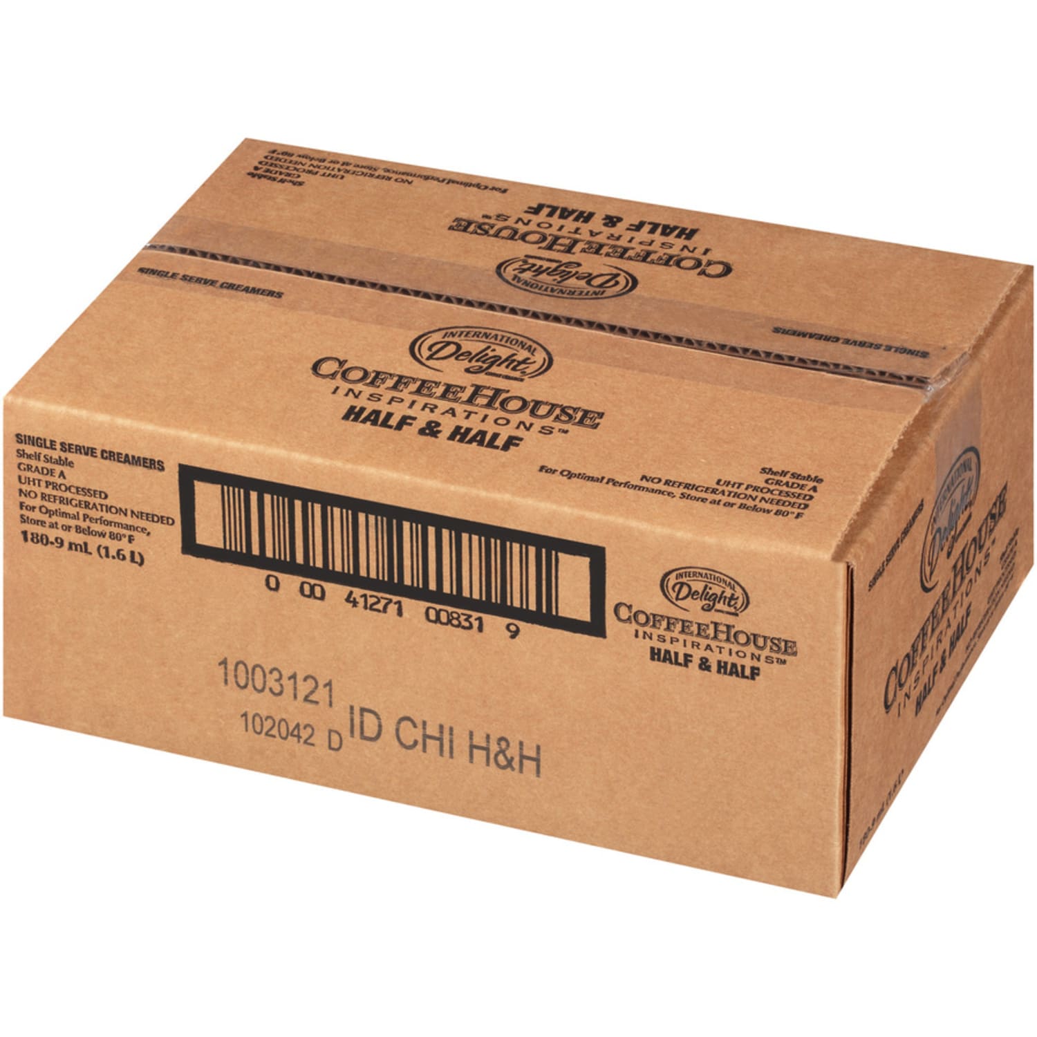 International Delight Half-And-Half Liquid Coffee Creamer Single-Serve Tubs, Original Flavor, 0.304 Oz, Box Of 180 Tubs - Image 4