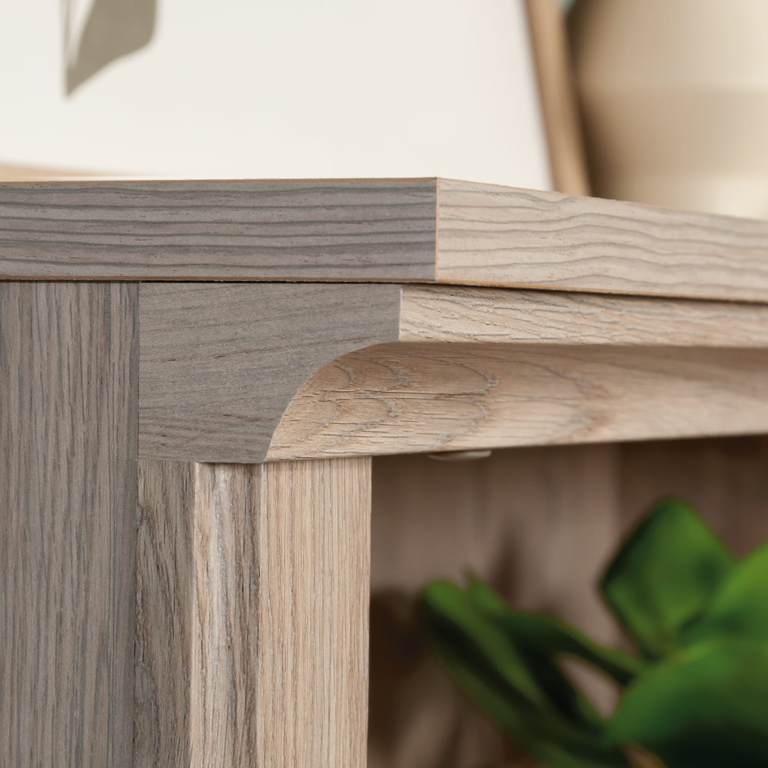 Sauder Select 44inH 3-Shelf Bookcase, Laurel Oak - Image 6