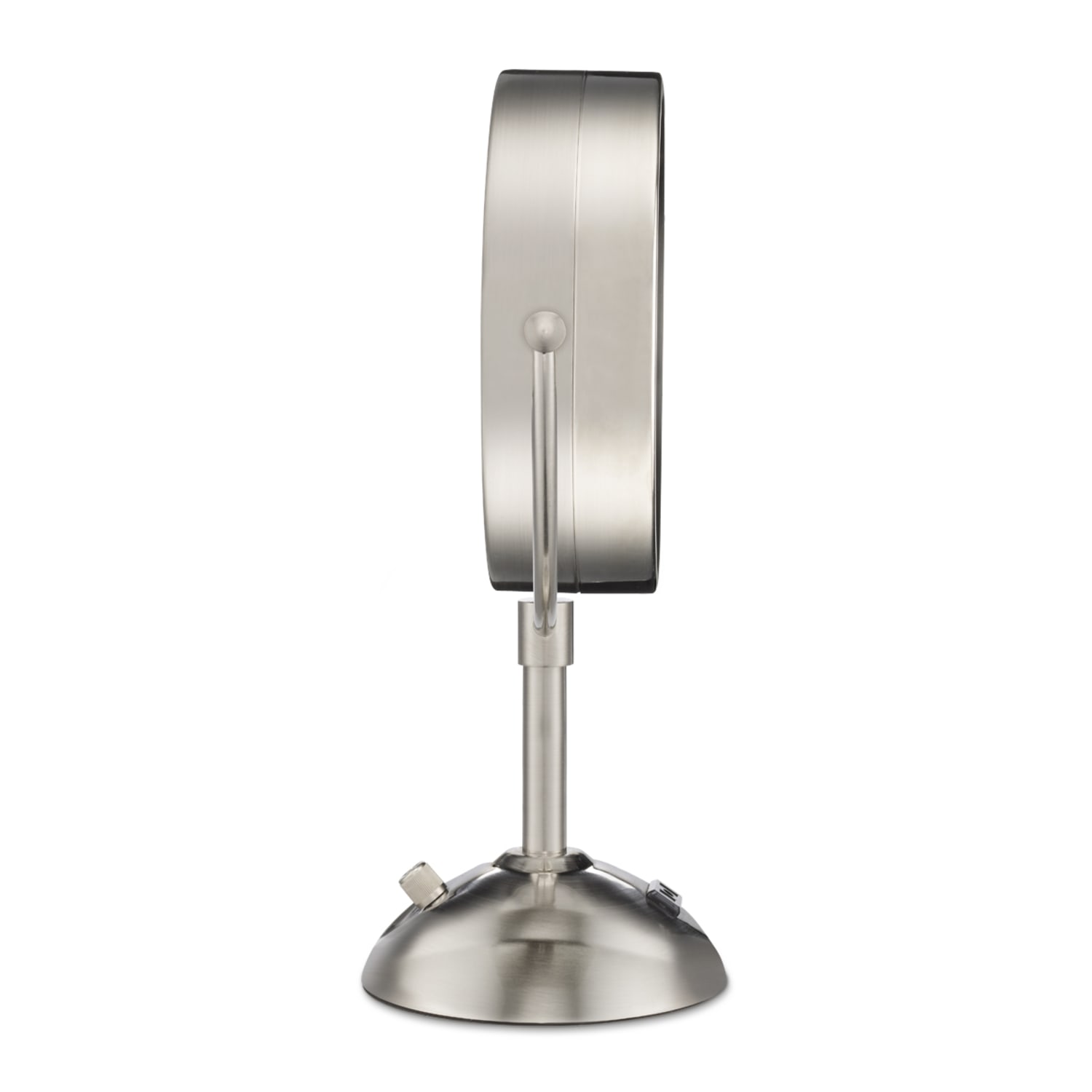 Conair 2-Sided LED-Lighted Vanity Mirrors, 6-1/2in x 11in, Satin Nickel, Total Qty 4 - Image 5