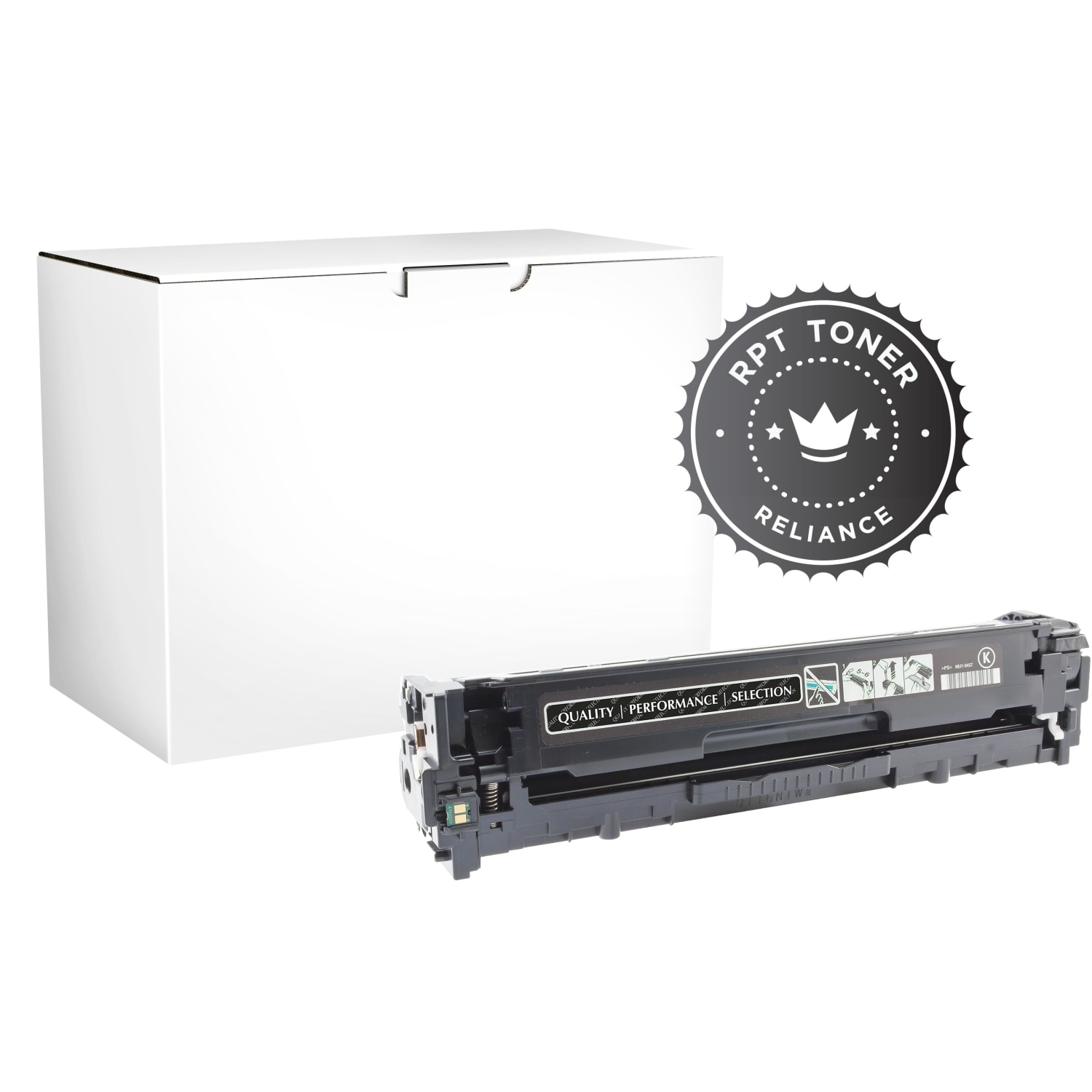 RPT Toner Remanufactured Black Toner Cartridge Replacement For HP 128A, CE320A, RPT200187 - Image 3