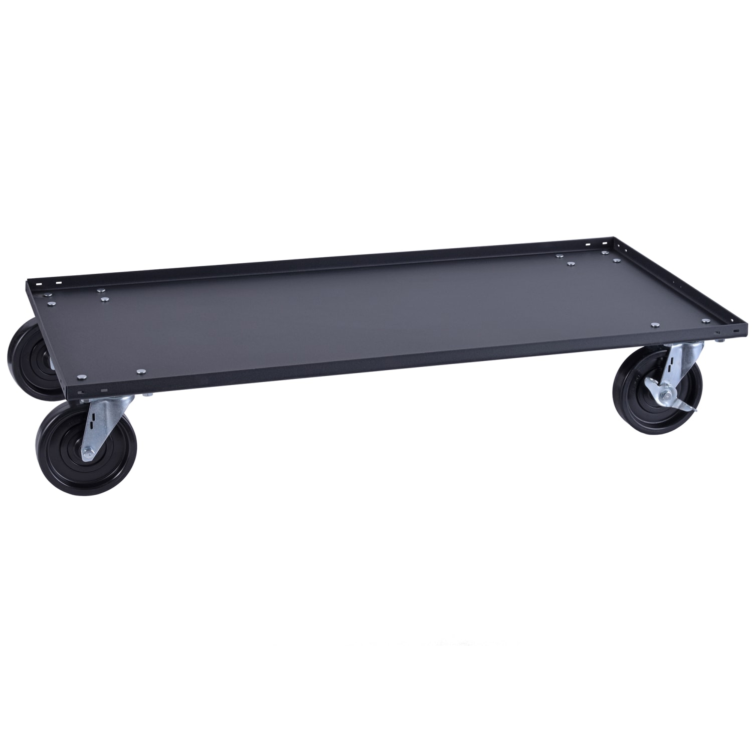 Sandusky Heavy Duty Steel Cabinet Dolly, 6inH x 36inW x 24inD, Black