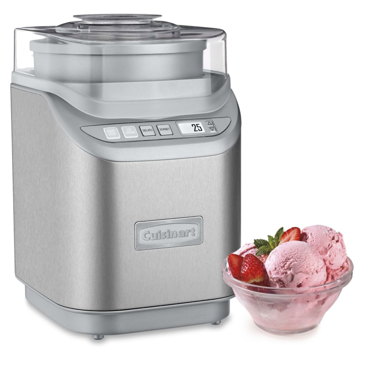 Cuisinart Electric Ice Cream Maker, Silver - Image 3