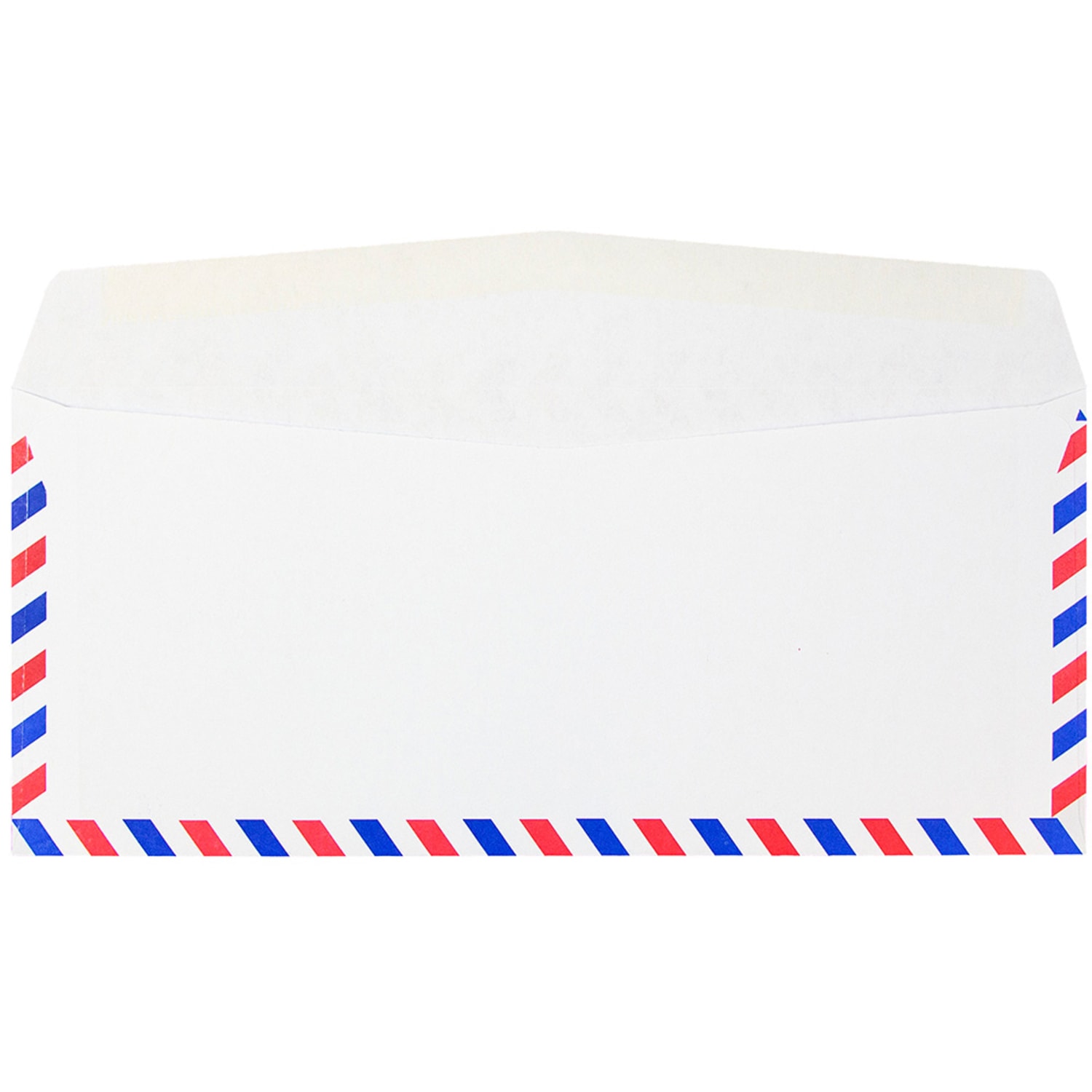JAM Paper Booklet Envelopes, #10, Gummed Seal, Airmail, Pack Of 25 - Image 4