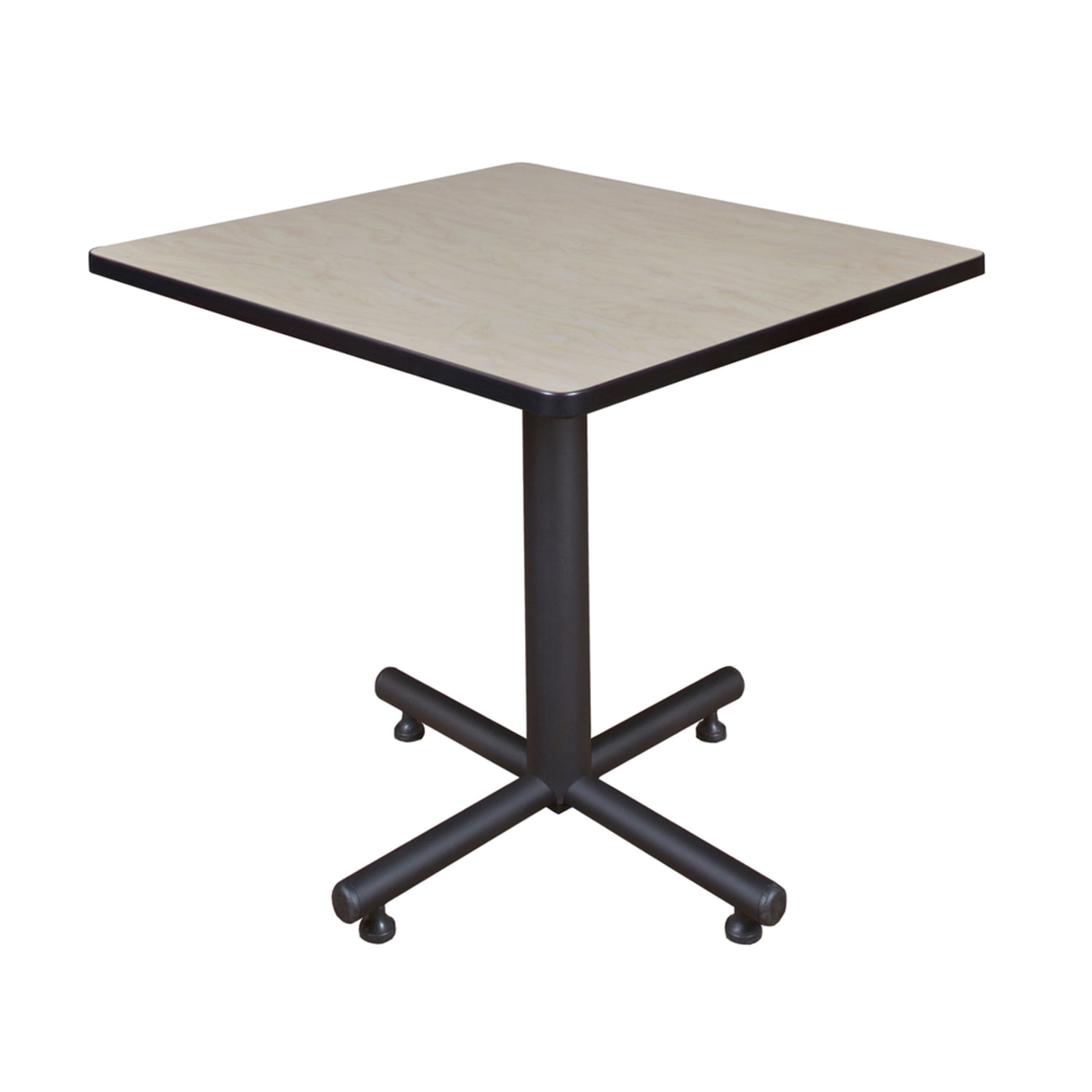 Regency Kobe X-Base Square Breakroom Table, 29inH x 30inW x 30inD, Maple