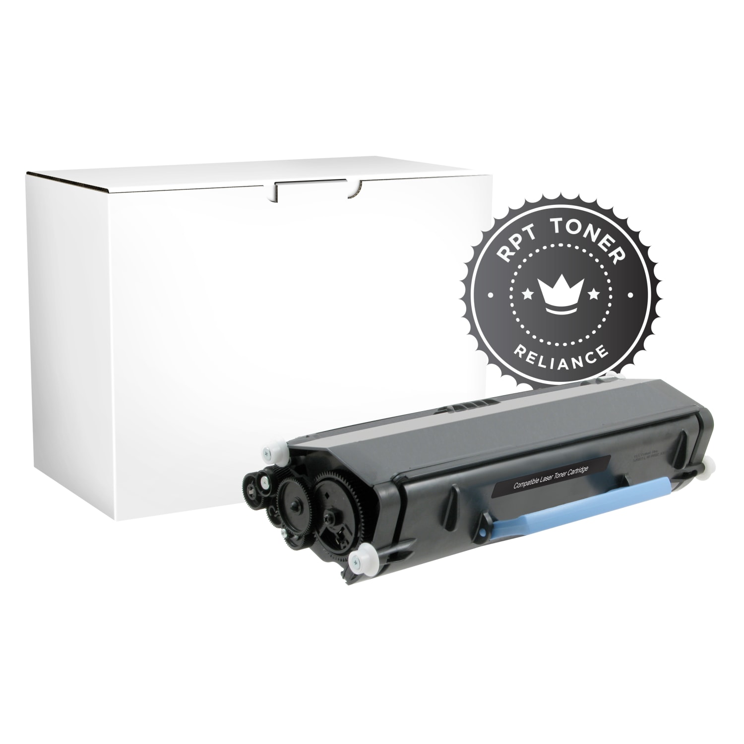 RPT Toner Remanufactured Black High Yield Toner Cartridge Replacement For Dell 200512, RPT200512 - Image 3