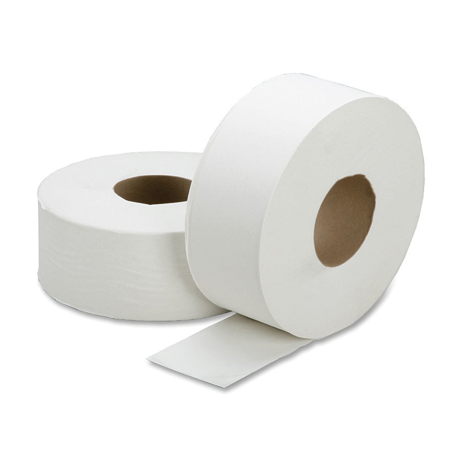 SKILCRAFT Jumbo Roll 1-Ply Toilet Paper, 100% Recycled, 2000ft Per Roll, Pack Of 12 Rolls - Image 3