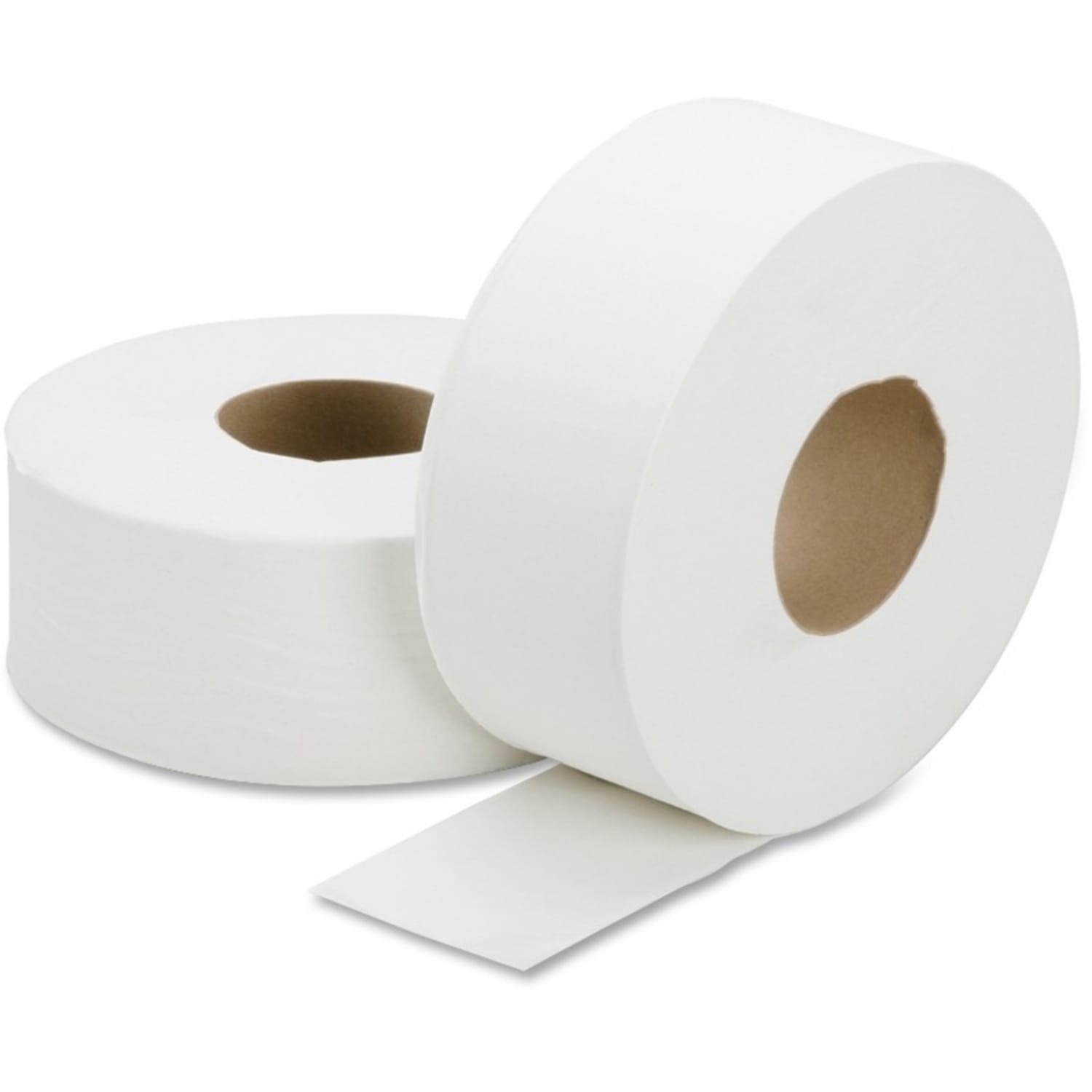 SKILCRAFT Jumbo Roll 1-Ply Toilet Paper, 100% Recycled, 2000ft Per Roll, Pack Of 12 Rolls - Image 4