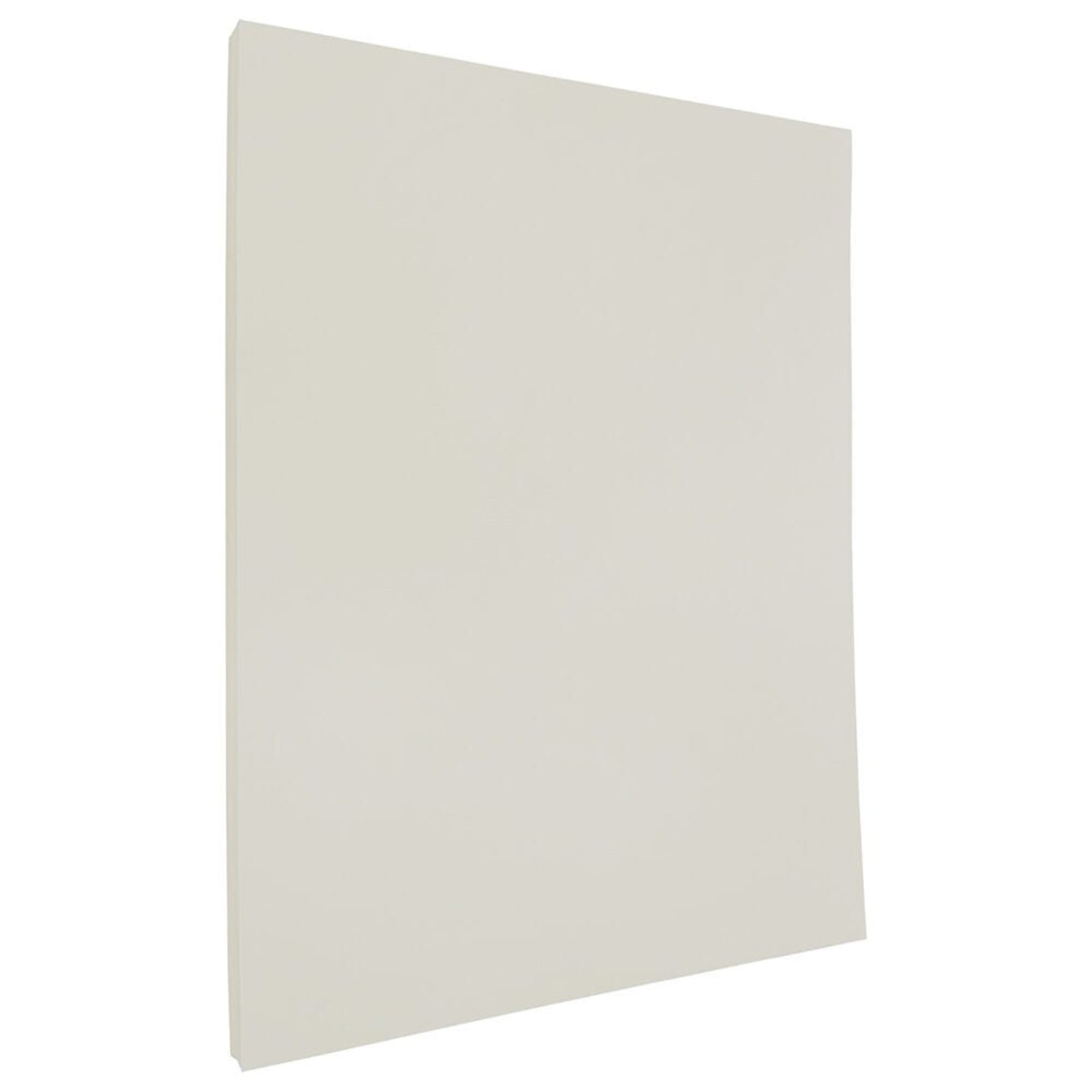 JAM Paper Strathmore Paper, Natural White Laid, Letter (8.5in x 11in), 100 Sheets Per Pack