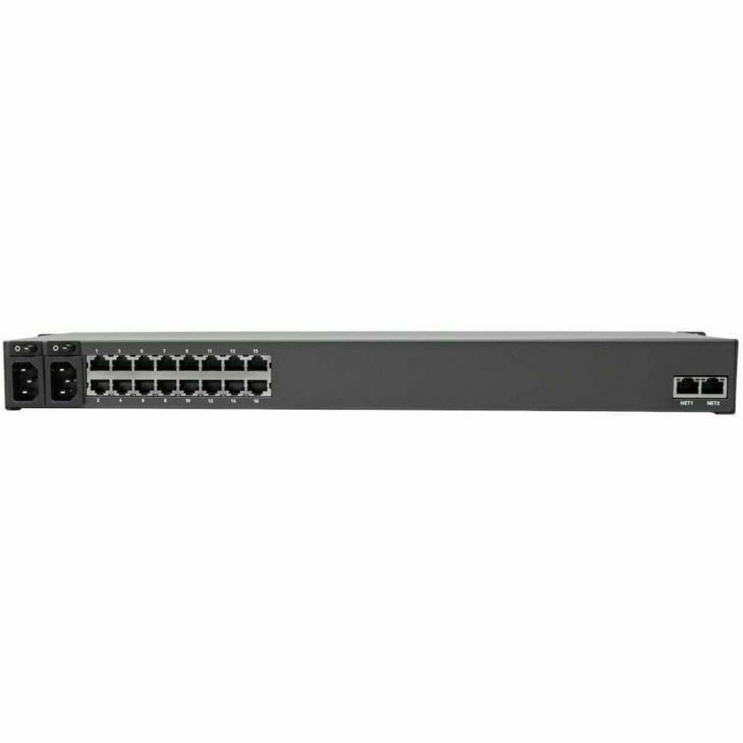 Eaton Tripp Lite Series 16-Port Serial Console Server, USB Ports (2) - Dual GbE NIC, 4 Gb Flash, Desktop/1U Rack, TAA - B097016 - Image 6